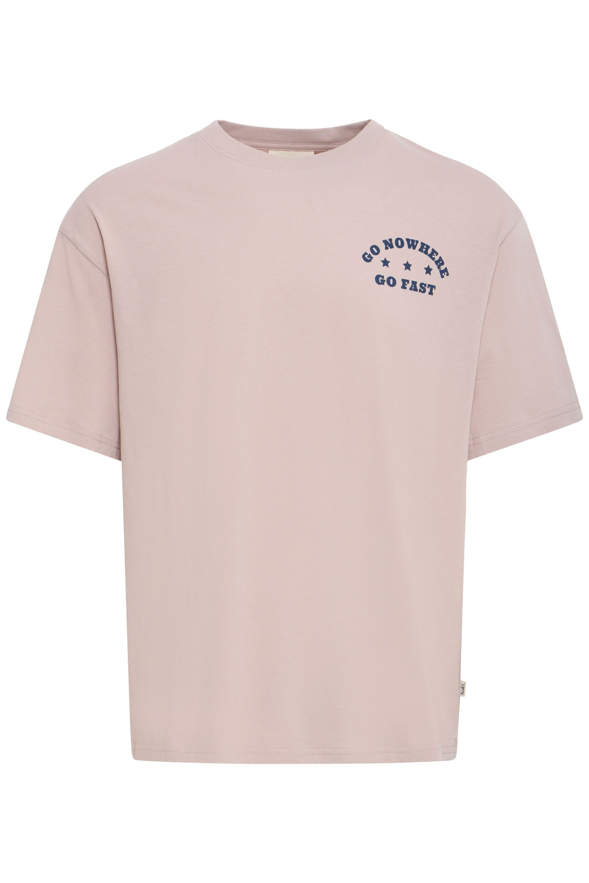 !Solid Rundhalsshirt SDUstance Lässiges T-Shirt mit Backprint - Loose Fit