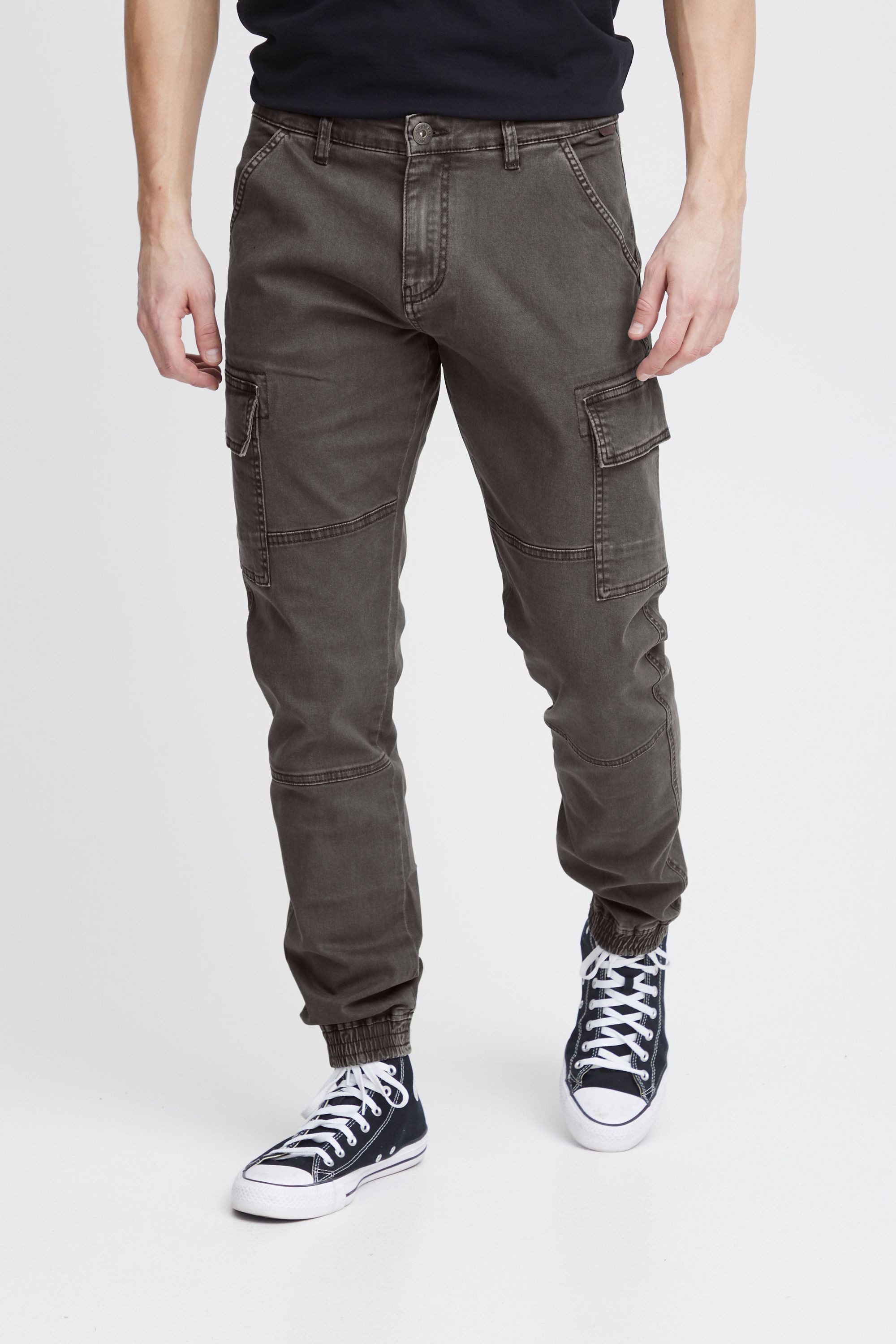 Indicode Cargohose IDBromfield Lange Hose mit elastischen Beinbündchen günstig online kaufen