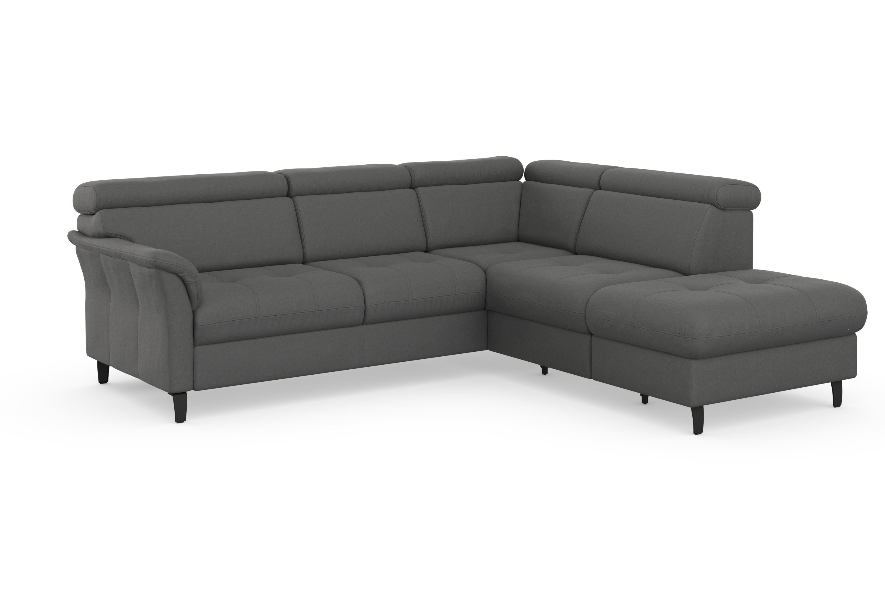 sit&more mit Kopfteilverstellung, Bettkasten wahlweise Ecksofa inklusive Marano, Bettfunktion,