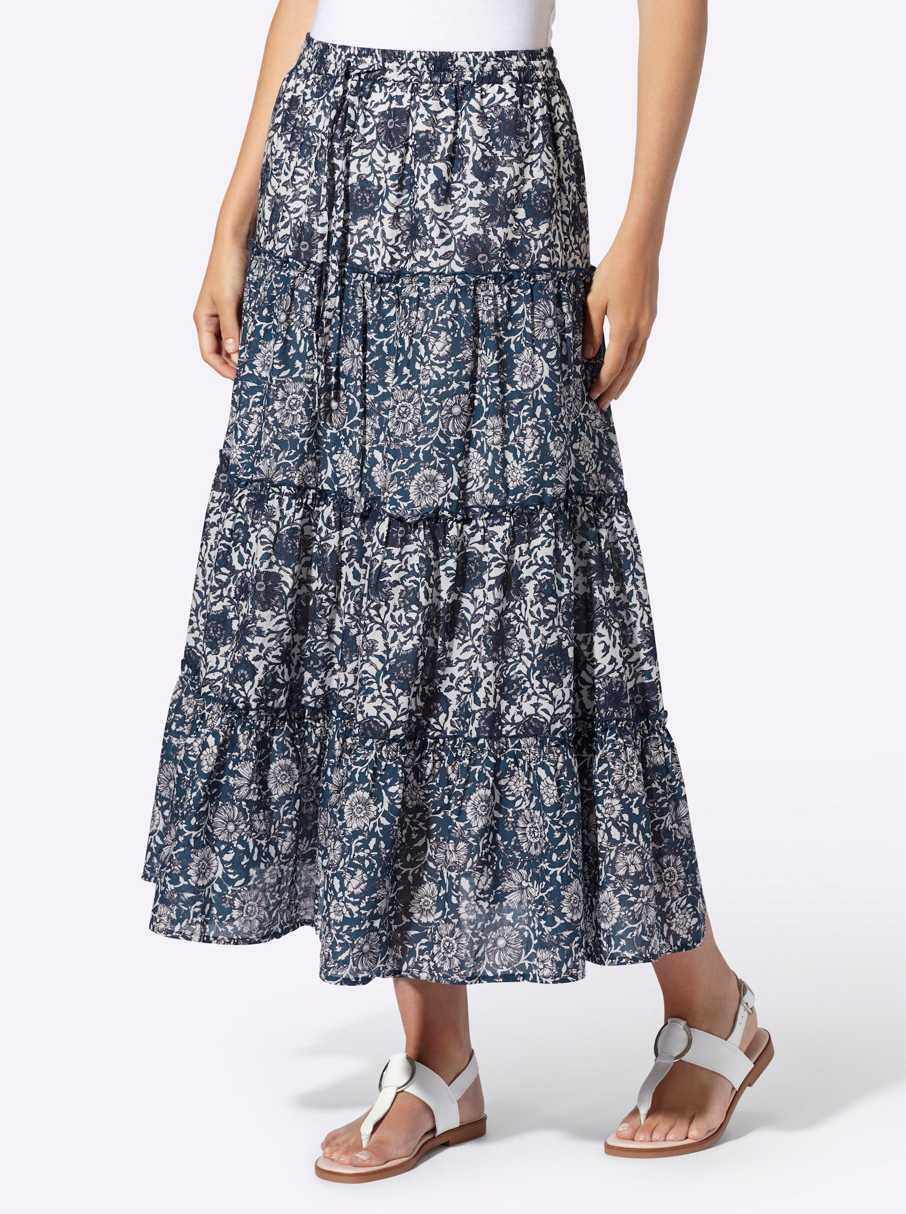 heine A-Linien-Rock Schlupfrock .