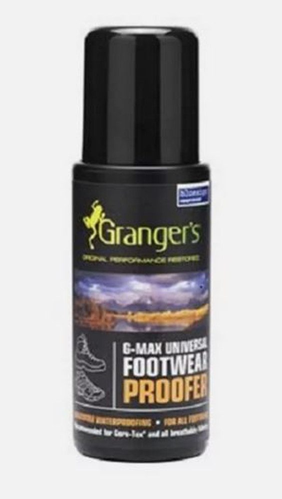 Grangers Schuh 'G-Max' Universal Imprägnierung - 100 ml Flasche m. Schwamm Imprägnierschaum