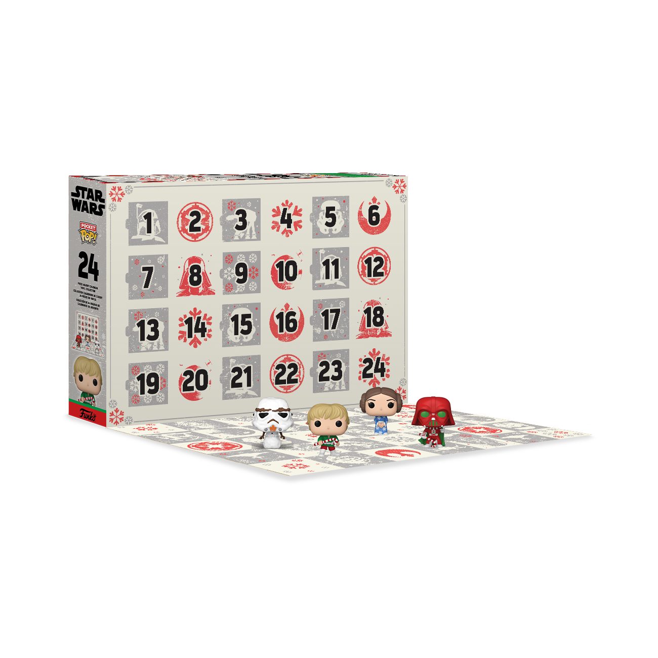 Actionfigur Funko POP! STAR Holiday 2022 24 - WARS Adventskalender Figuren Funko