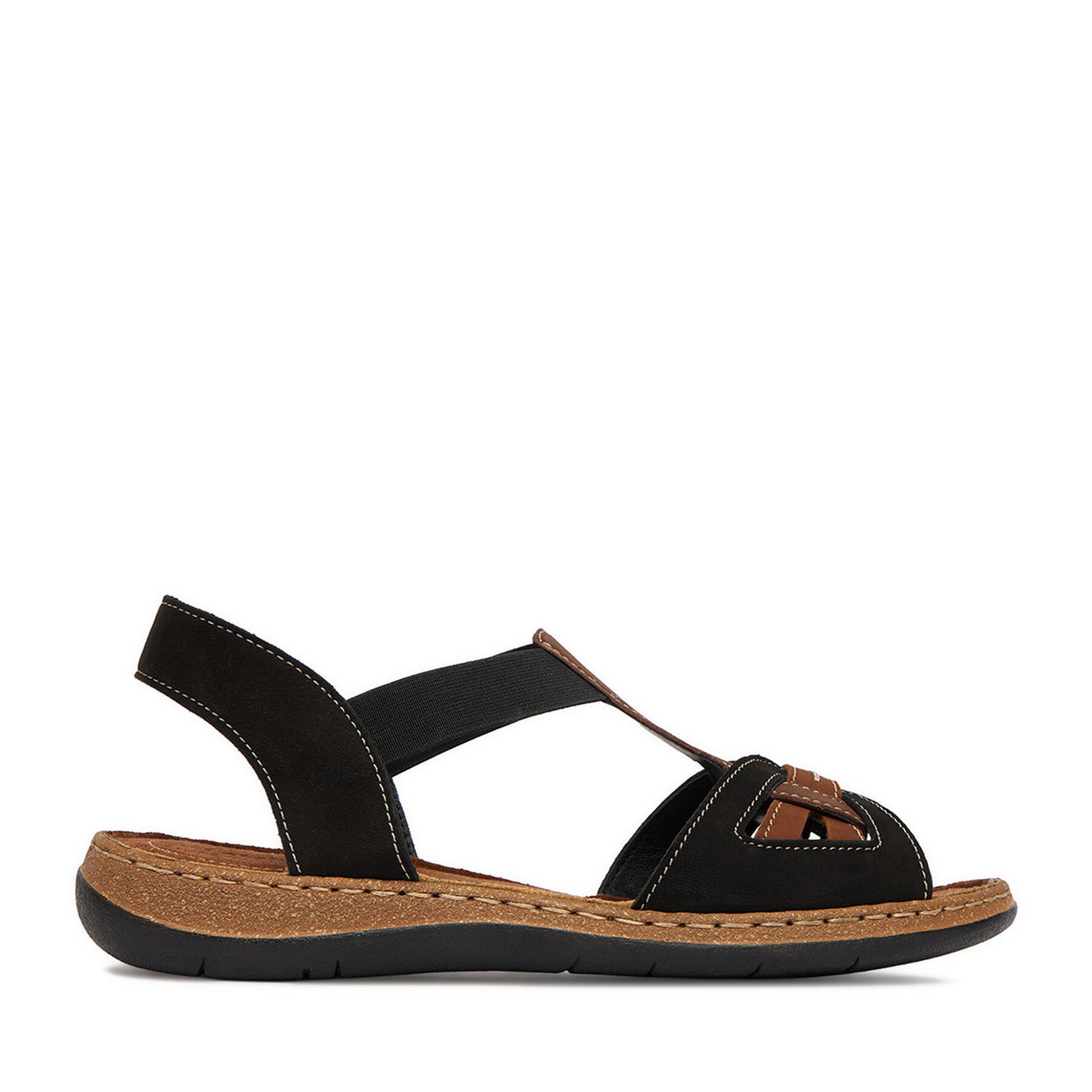 Go Soft Go Soft Damen-Sandalen Schwarz Sandale