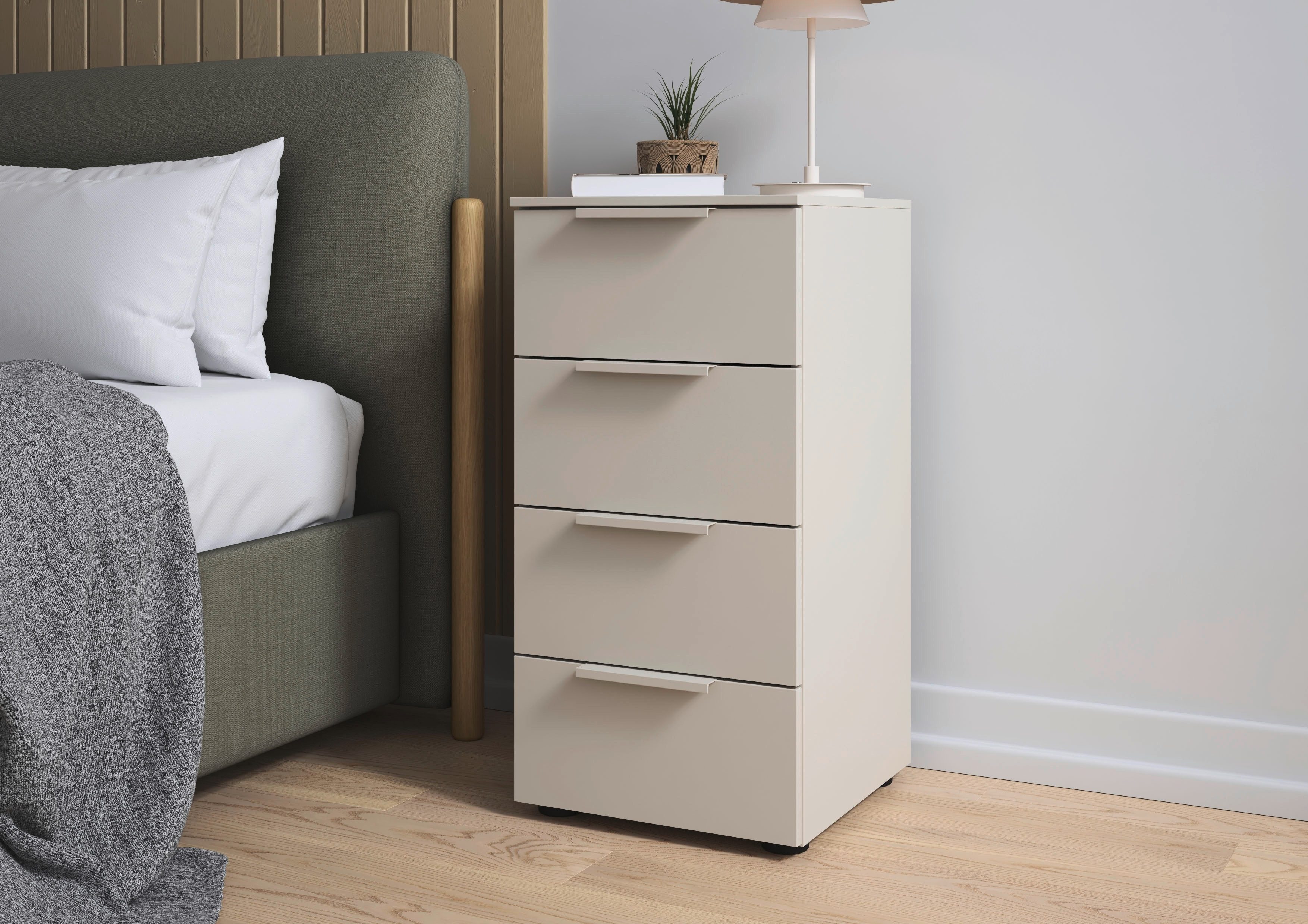 LeGer Home by Lena Gercke Kommode Kommode Sideboard Schubladenkommode SERINA eleganter Eyecatcher (inkl. SOFT-CLOSE-FUNKTION), mit 4 Schubkästen sowie hochwertigen Metallgriffen MADE IN GERMANY