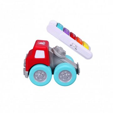 bbJunior Spielzeug-Auto BB Junior Drive' n Rock - Feuerwehrauto mit Piano