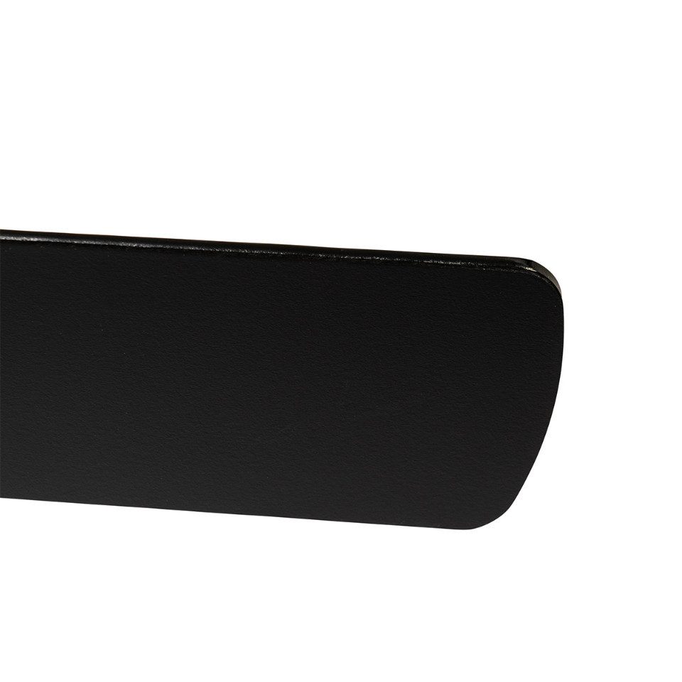 Qazqa Deckenventilator Mistral, E14, Schwarz, Industrie, Stahl, 3-flammig