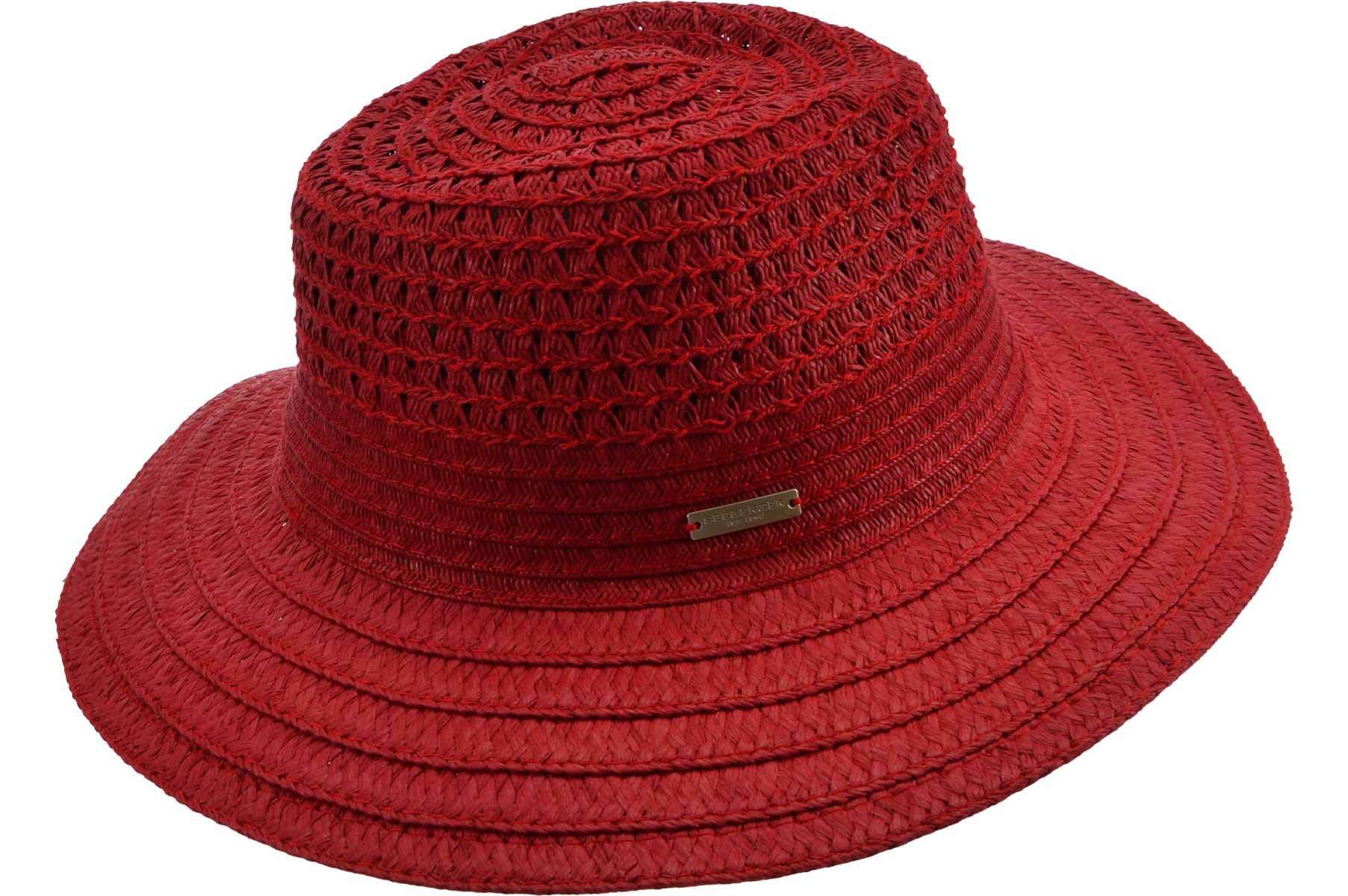 Seeberger Fedora Papierstroh Borten Mix Fedora günstig online kaufen