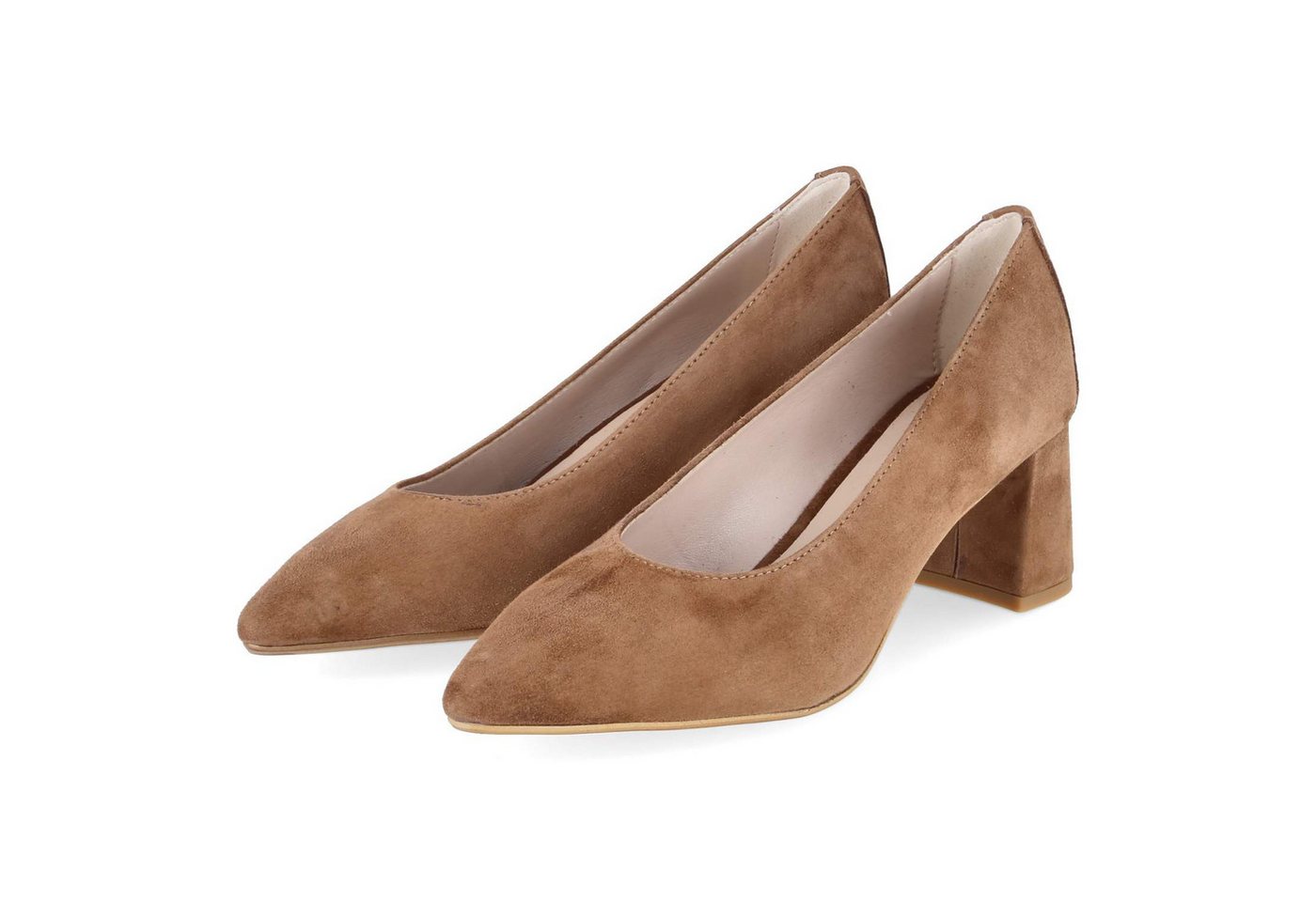 Kaerlek Kaerlek K131 LEGNO Damen Rauleder brown Keilpumps