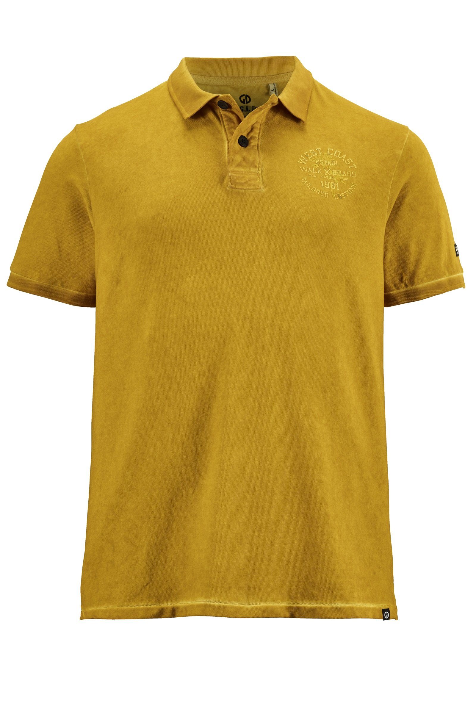 G.I.G.A. DX by killtec Poloshirt G.I.G.A. DX Herren Poloshirt Stane A Adult gebranntes gelb