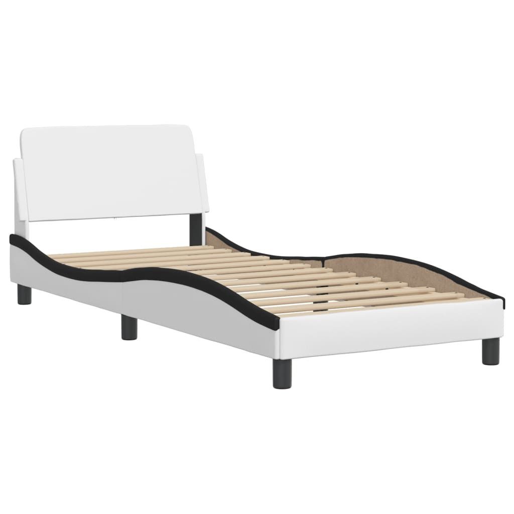 vidaXL Bett Bettgestell "Dover" Weiß und günstig online kaufen
