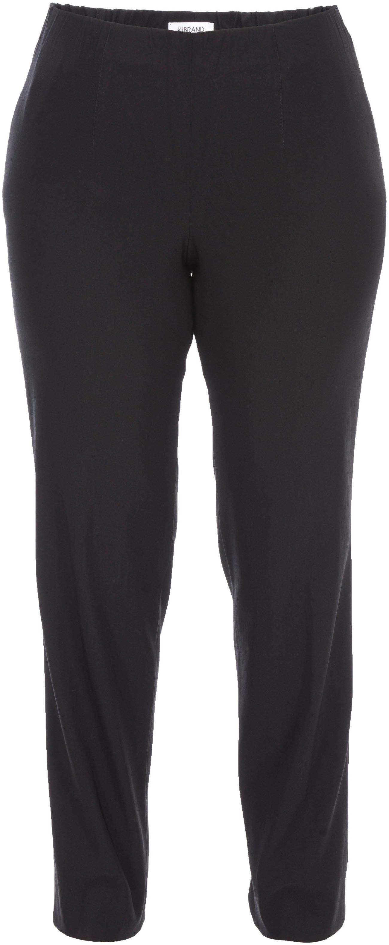 KjBRAND Schlupfhose SUSIE Bengaline mit Schlupfbund black