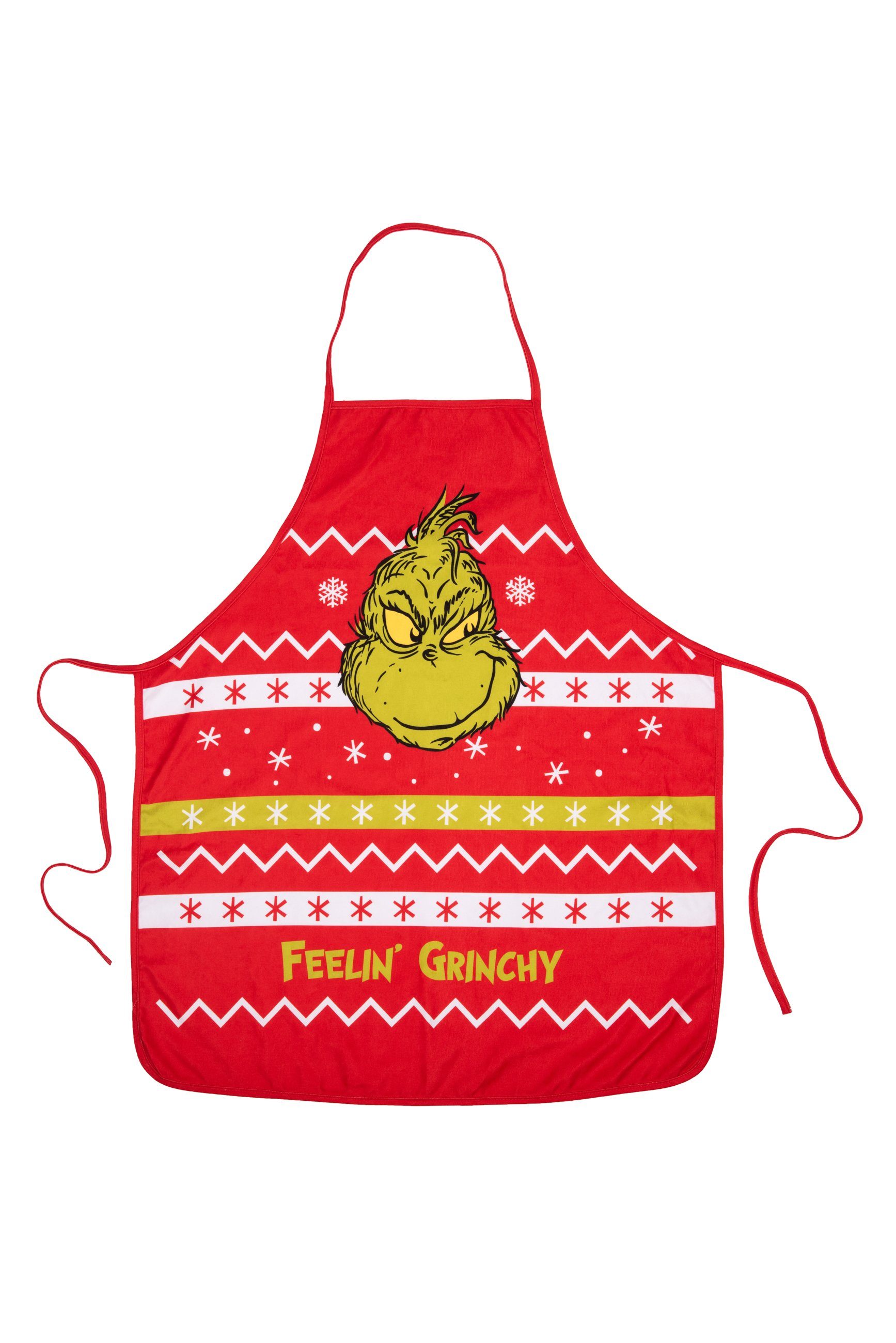United Labels® Kochschürze The Grinch - Kochschürze Grillschürze Küchenschürze