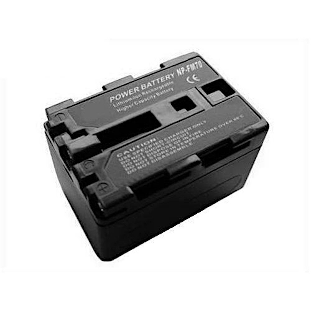 Trade-Shop Akku passend für Sony NP-FM55 NP-FM30 NP-FM50 NP-FM70 NP-QM50 Kamera-Akku Li-Ion 3200 mAh (7,4 V)
