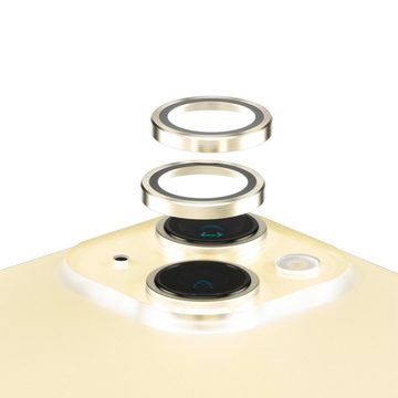 PanzerGlass Hoops Camera Protector für Apple iPhone 15, Apple iPhone 15 Plus, Kameraschutzglas