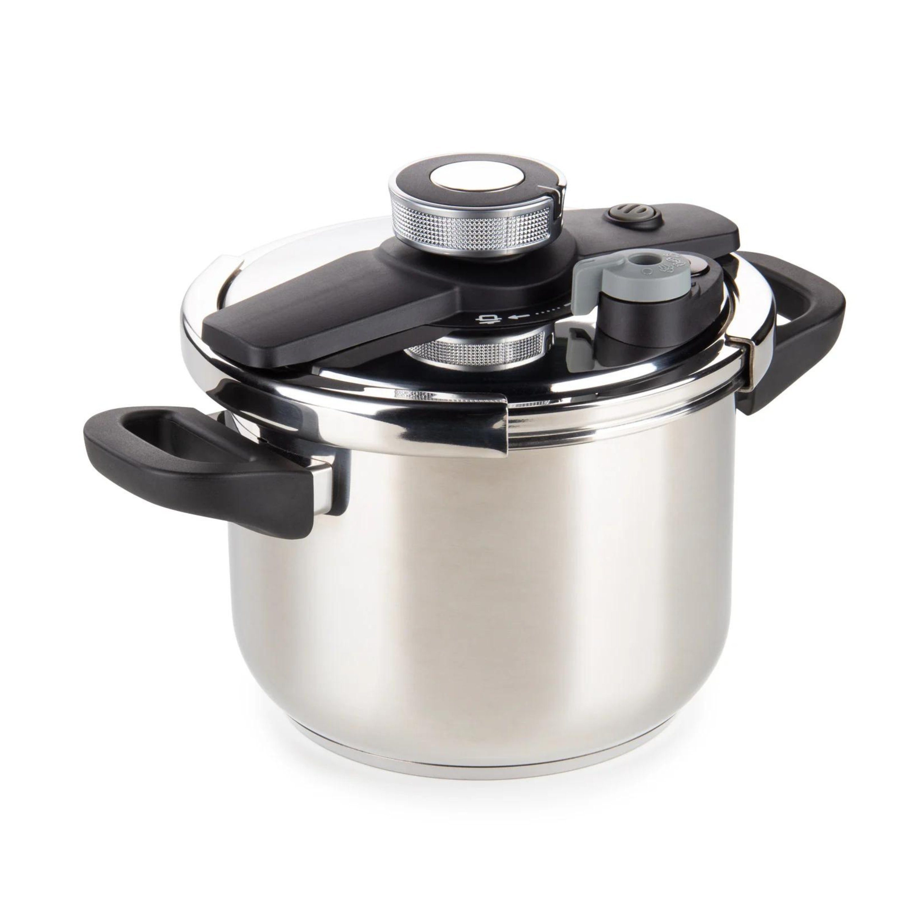 Vielseitig, ROSMARINO Robust Hochdruckkocher Sicher Pour&Cook Schnellkochtopf und