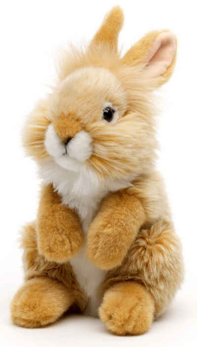 Uni-Toys Kuscheltier »Angora-Kaninchen, 18 cm - versch. Fellfarben - Plüsch-Hase, Plüschtier«, zu 100 % recyceltes Füllmaterial
