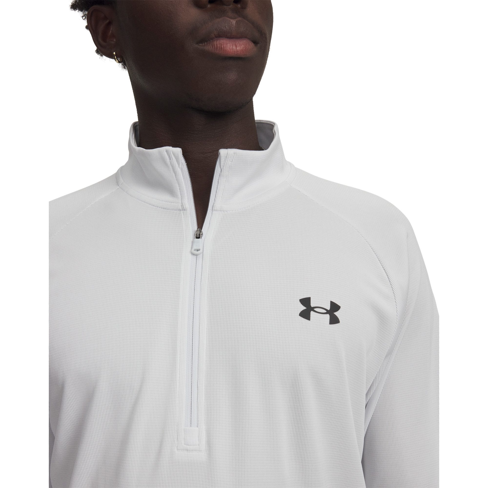 Under Armour® Langarmshirt Under Armour Herren Langarmshirt Tech Textured 1/2 Zip 1382797
