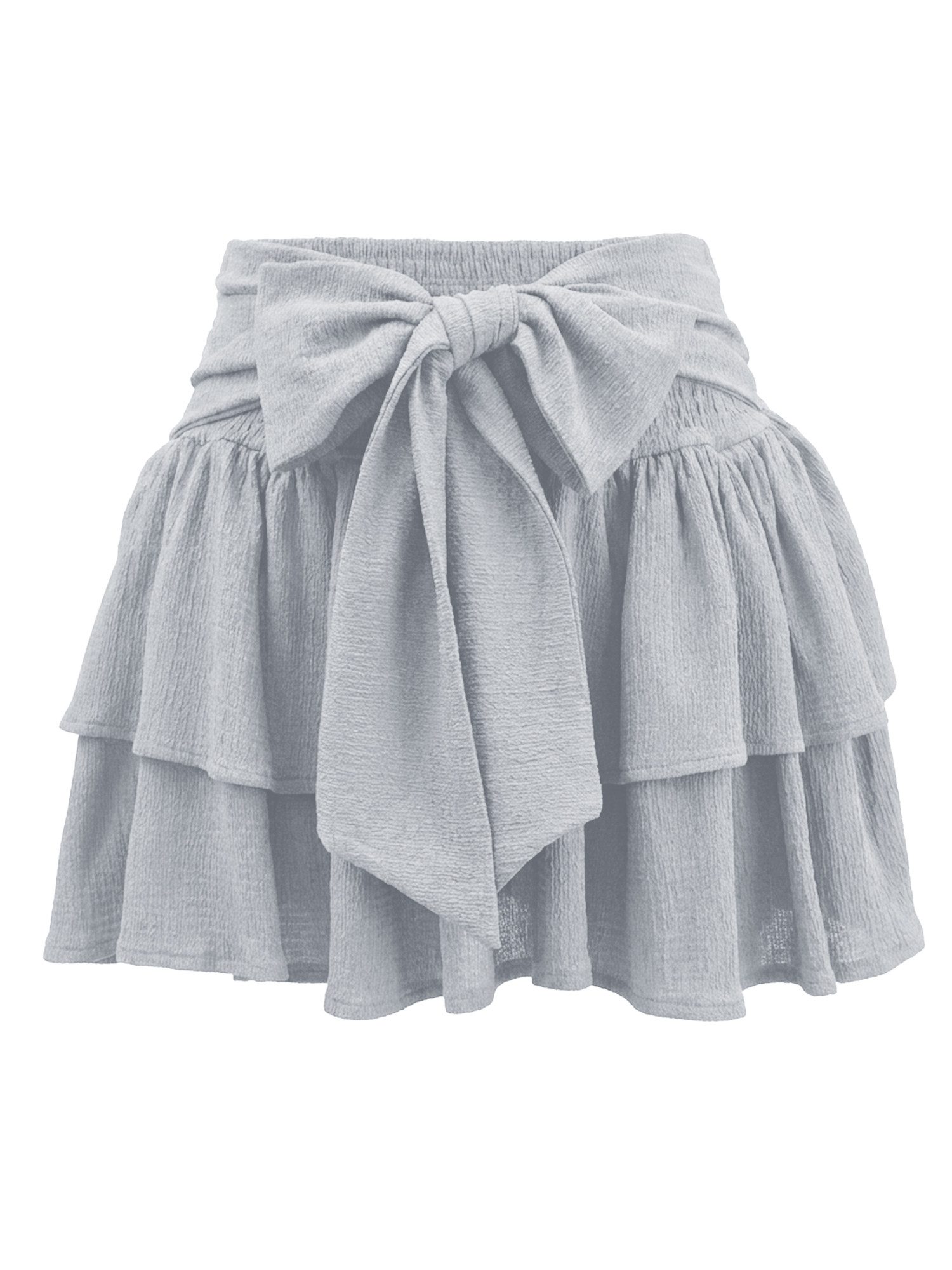 Imily Bela Skort Damen Doppellagiger Tortenrock (Packung, 1-tlg., 1per-Pack) in Unifarbe