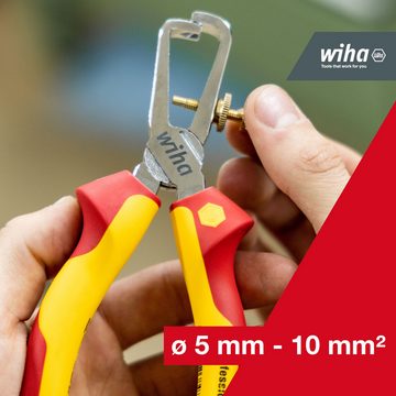 Wiha Abisolierzange Professional electric (27437), 160 mm, für präzises und sicheres Abmanteln