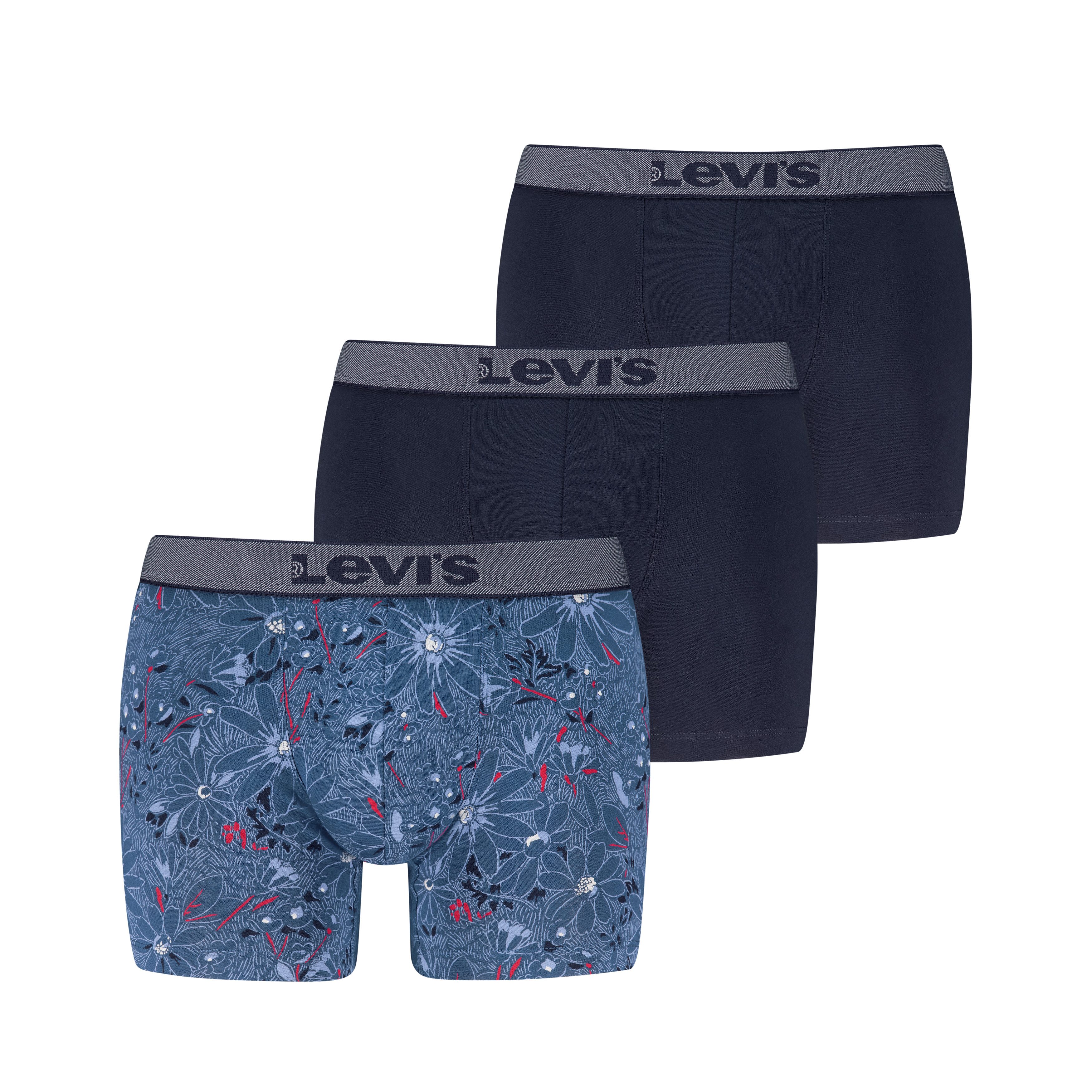 Levi's® Boxershorts LEVIS MEN HATCH FLWR AOP BOXER BRIEF 3P (3er Pack) günstig online kaufen