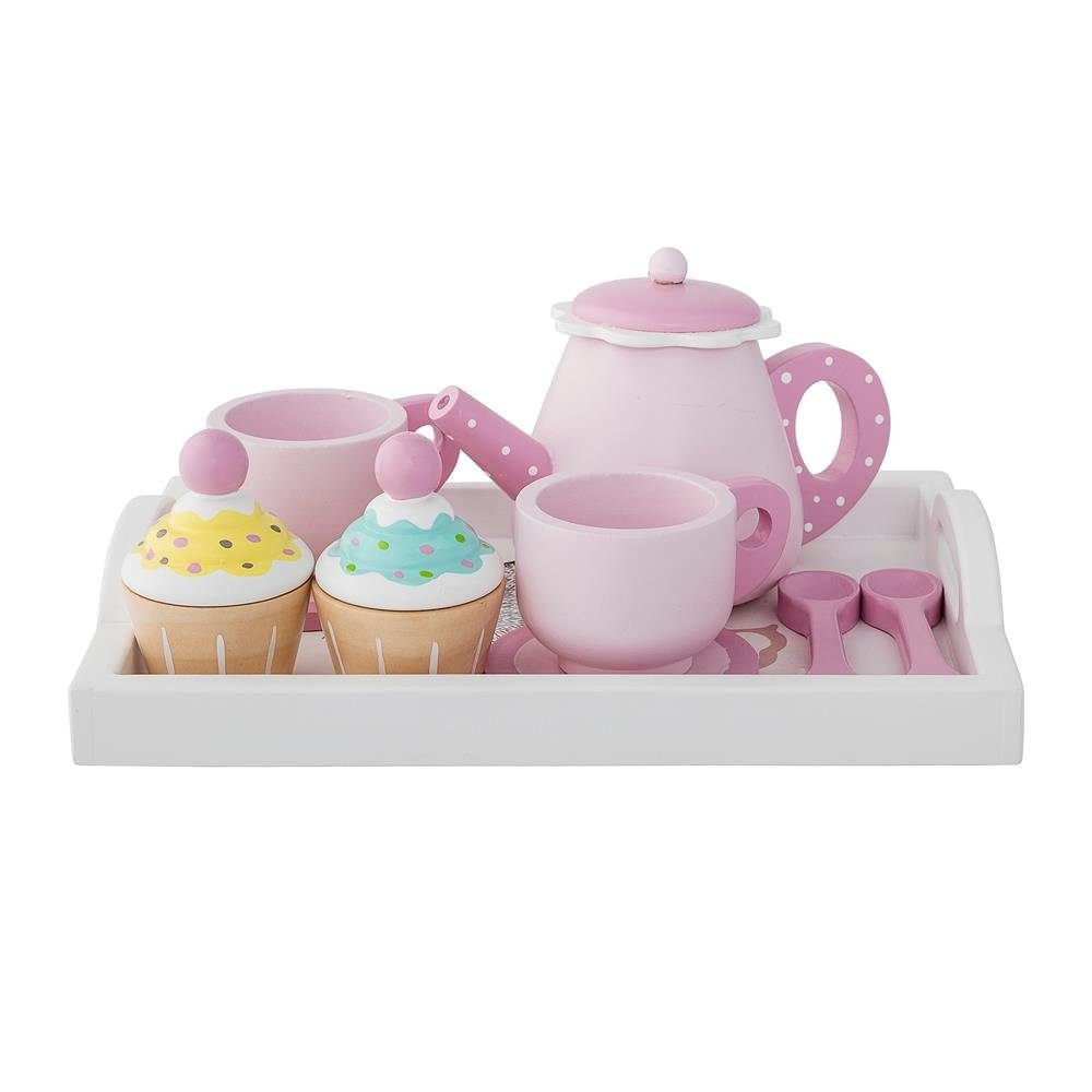 Bloomingville Kinder-Küchenset Falke Play Set, Food, Rose, Lotus, Kinder 8-teilig Holz Teeservice, Küchen Spielset, Teetablet, Teatime, Kanne, Tasse, Dänisches Design, Holz-Spielzeug, rosa. € 33,99