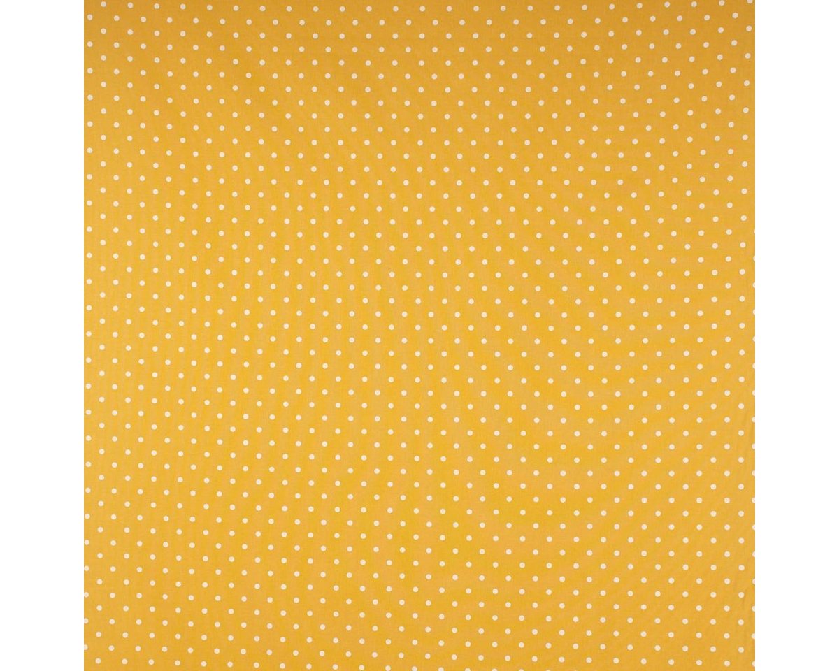 Thumbnail - Prestigious Textiles Stoff Gardinenstoff Dekostoff Baumwolle Full Stop Mustard Punkte senfgelb we