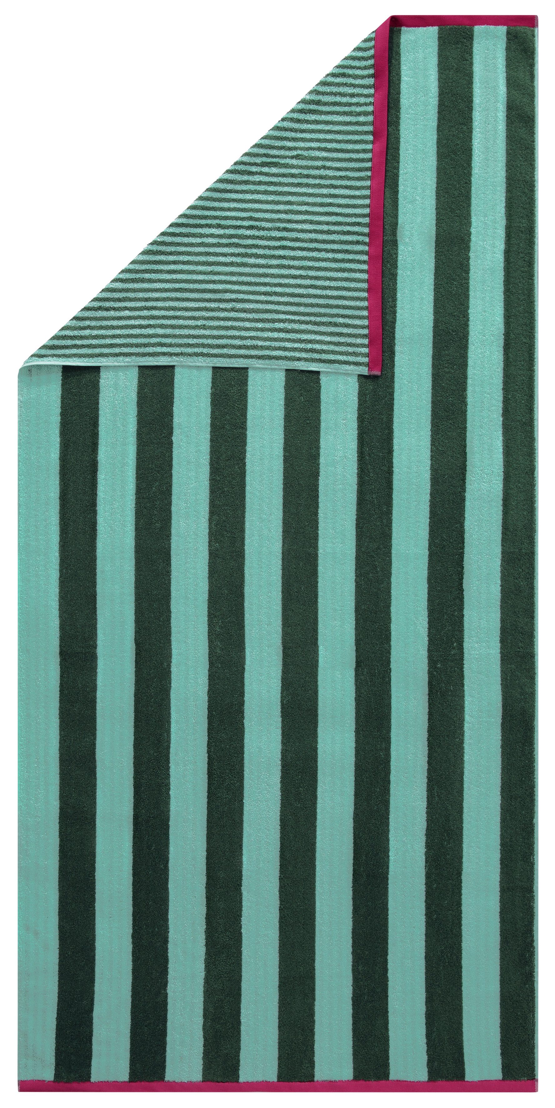 OTTO home Strandtuch Elenna, 100% Baumwolle, flauschig und weich, 500 gr/m², Frottier (2-St), Premium Strandtücher 90x180cm, Streifen, 5 Jahre Garantie