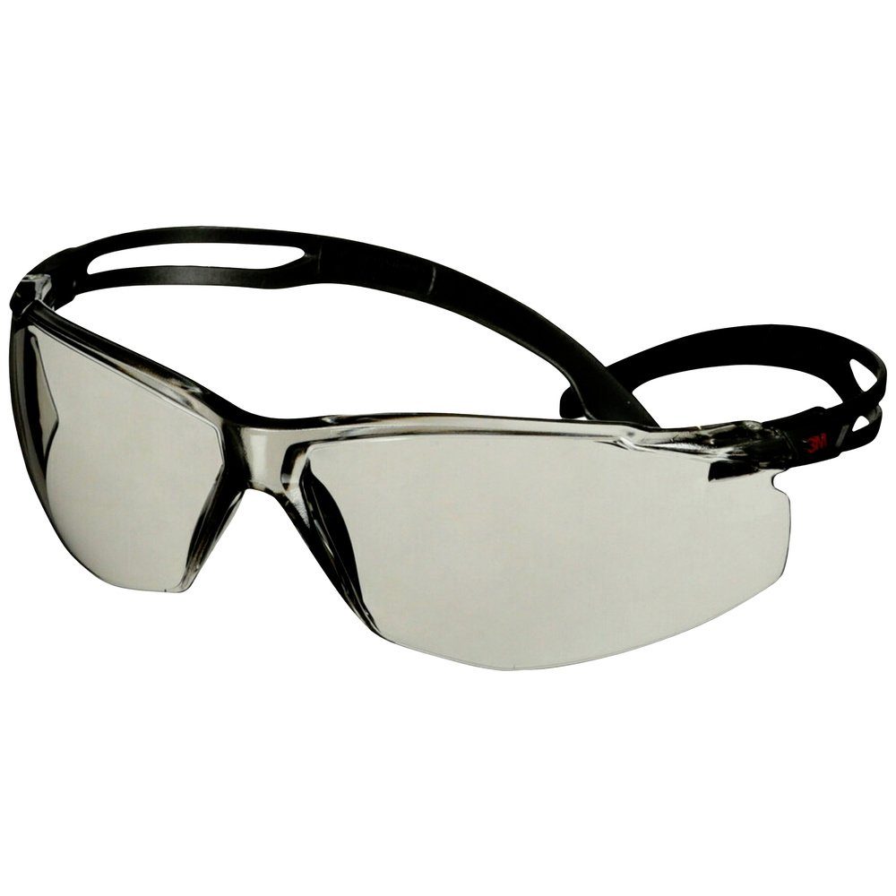 3M Arbeitsschutzbrille SecureFit mit Schwar Antibeschlag-Schutz SF507SGAF-BLK Schutzbrille 3M