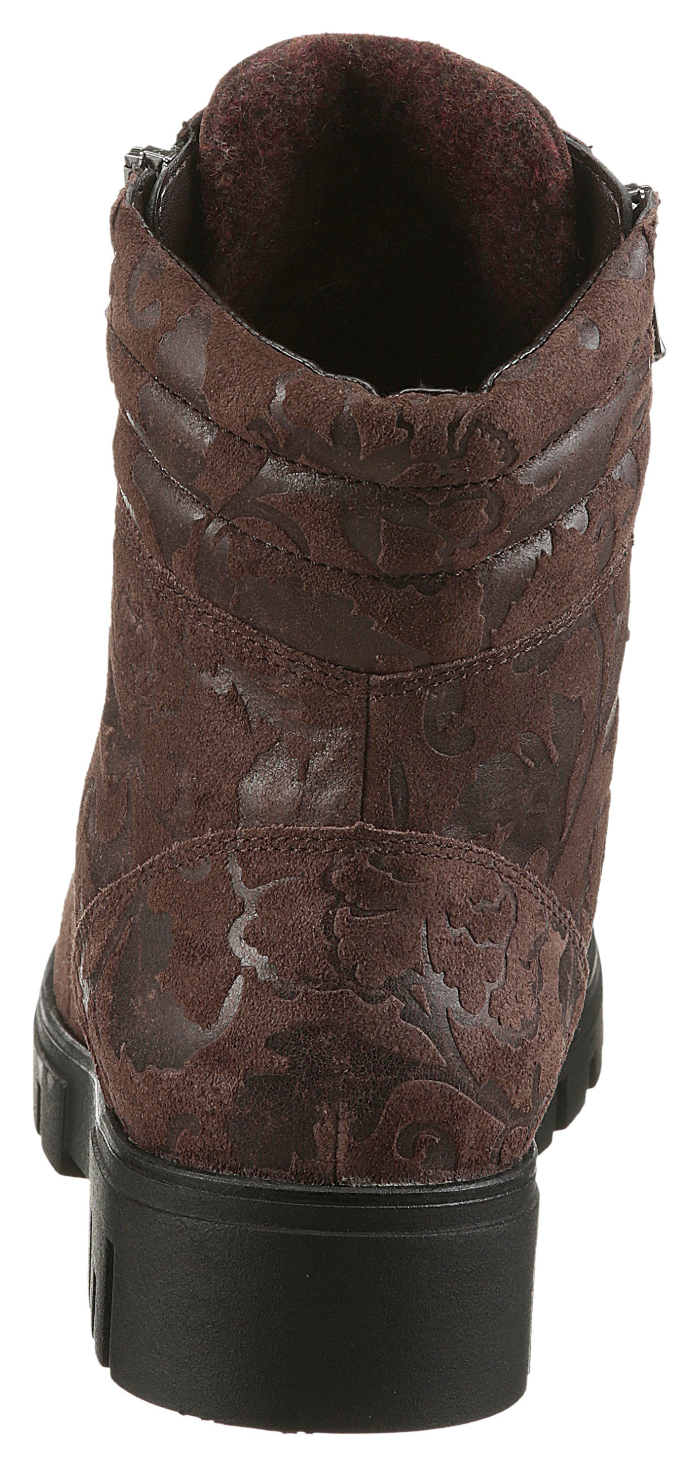 Waldläufer H-SERENA Schnürstiefelette Schnürboots, Profilsohle, Blockabsatz günstig online kaufen