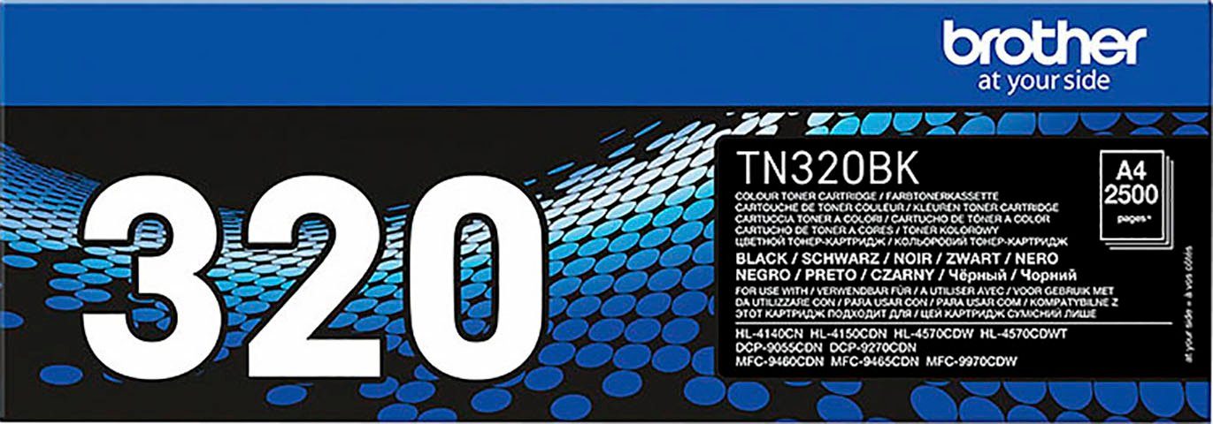 schwarz TN-320BK Brother Tonerpatrone