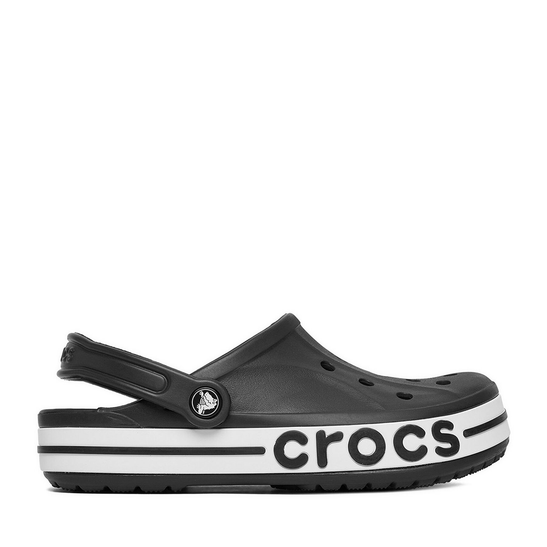 Crocs Damen-Flip-Flops, Schwarz Badepantolette