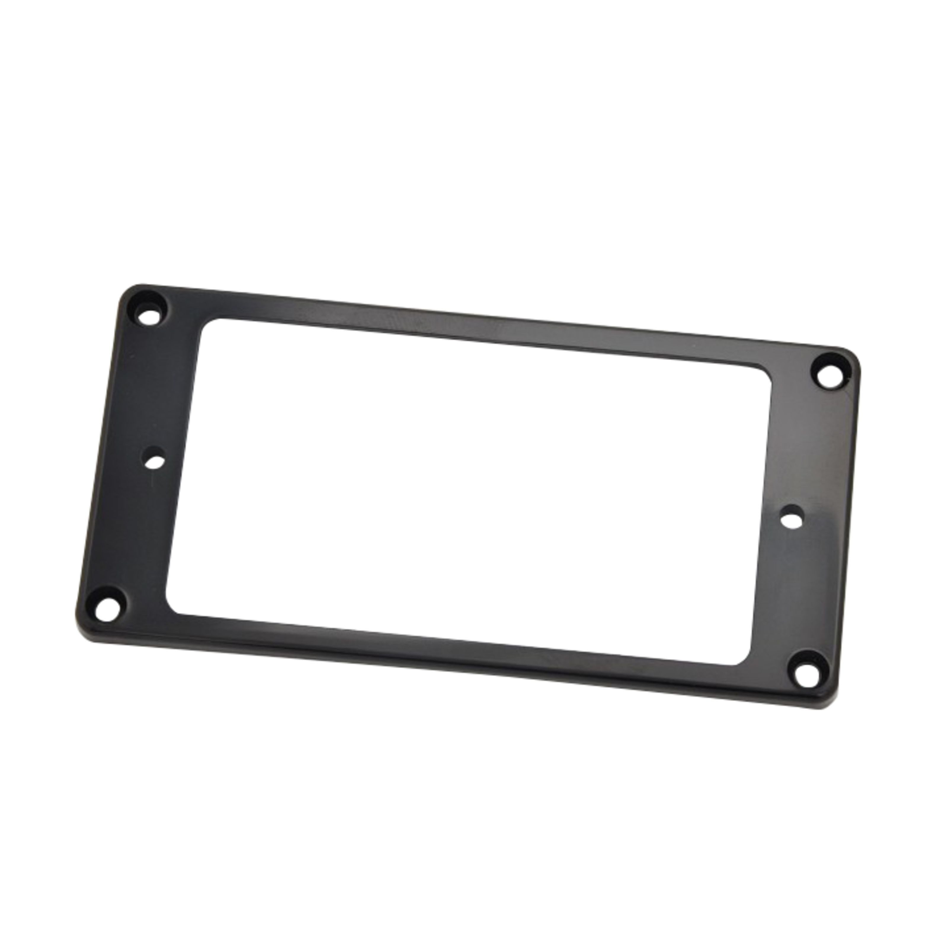 Göldo Westerngitarre, ersatzteile für Gitarren, Abdeckplatten & Abdeckkappen, Humbucker Rahmen Archtop flach 3,6 auf 5,5mm, Schwarz - Gitarren