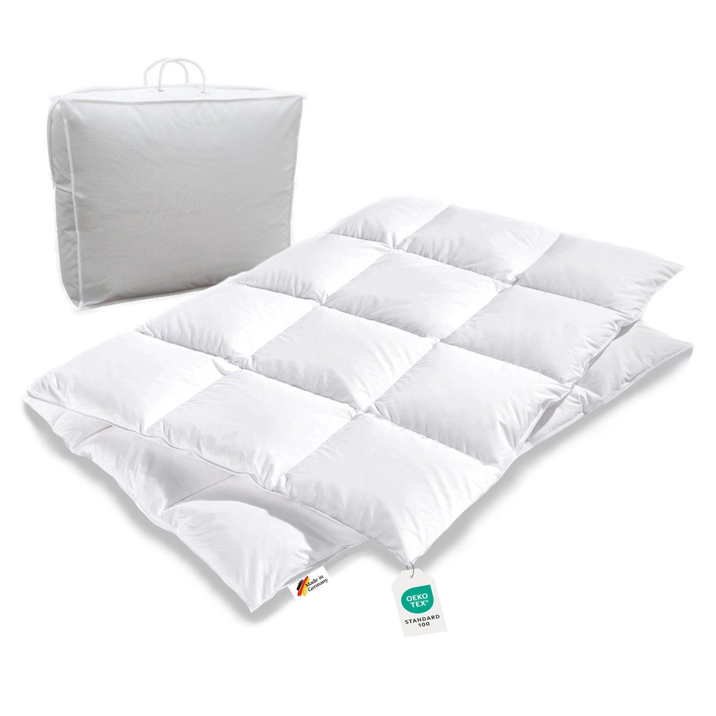 Bettenhaus Breuer Daunenbettdecke Extra warme 100% sibirische Daunen Bettde günstig online kaufen