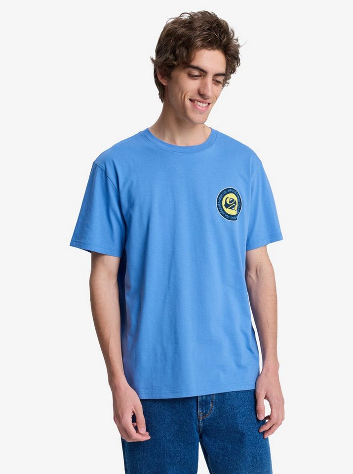 Quiksilver T-Shirt EV DUALITY SHORT SLEEVE Kurzarm-Design, aus Baumwolle, erhältlich in den Größen S bis XXL
