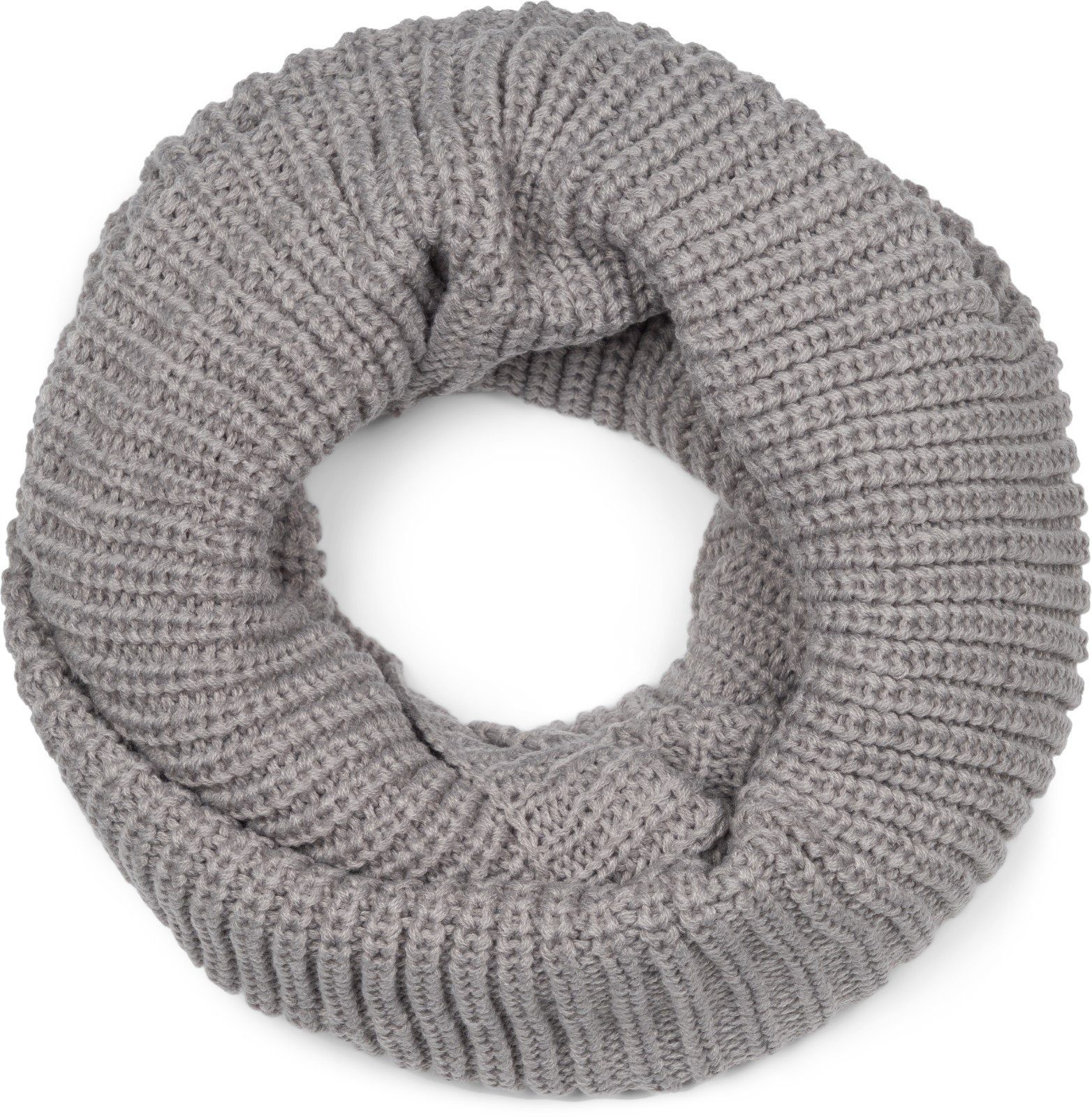 styleBREAKER Strickschal Unifarbener Feinstrick Loop, (1-St) günstig online kaufen