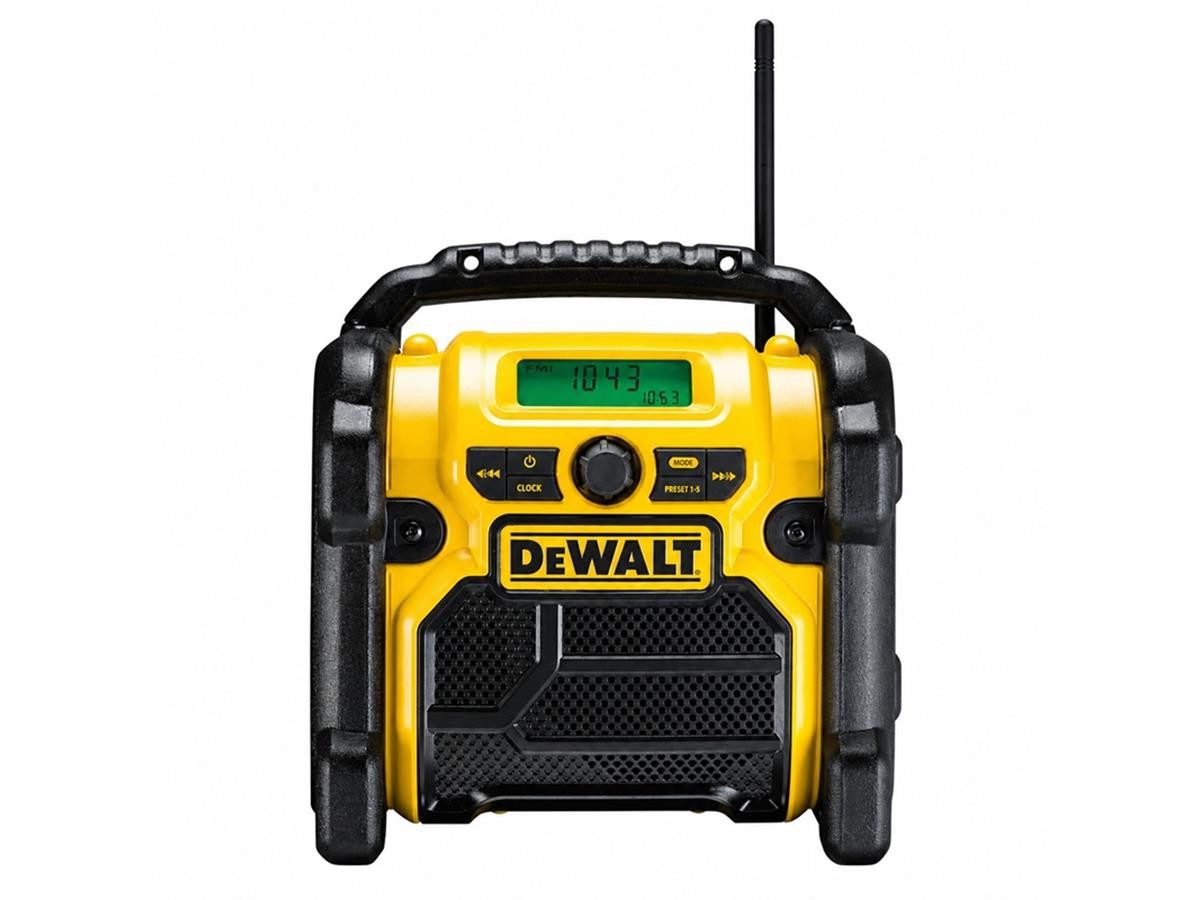 DeWalt fuer 10,8 - 18V Baustellenradio (FM/AM Stereo, ohne Akku und Ladegerät)