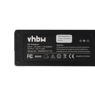 vhbw passend für Lenovo IdeaPad Y650D, Y710, Y470P, Y530, Y560, Y510, Y500, Notebook-Ladegerät