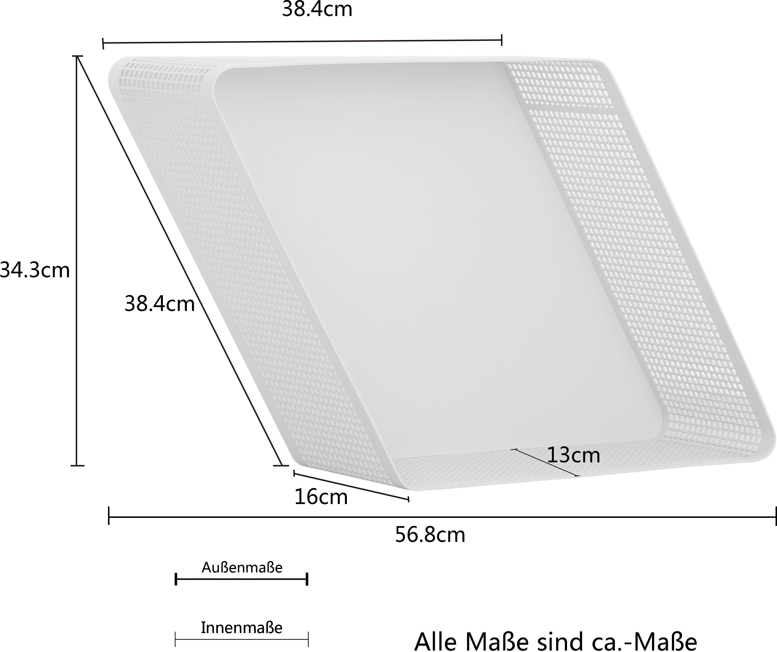 andas Regal Crossby, mit by Georgsen Netzmuster, Breite Morten ca. schwarz cm, Design 56,8