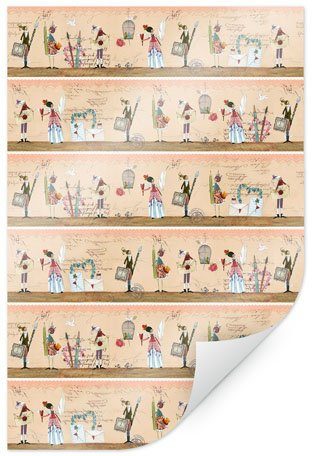 St), Frühling Leffler (1 Bild, Wandbild, Wall-Art Personen Poster Briefe, Poesie Wandposter Poster,