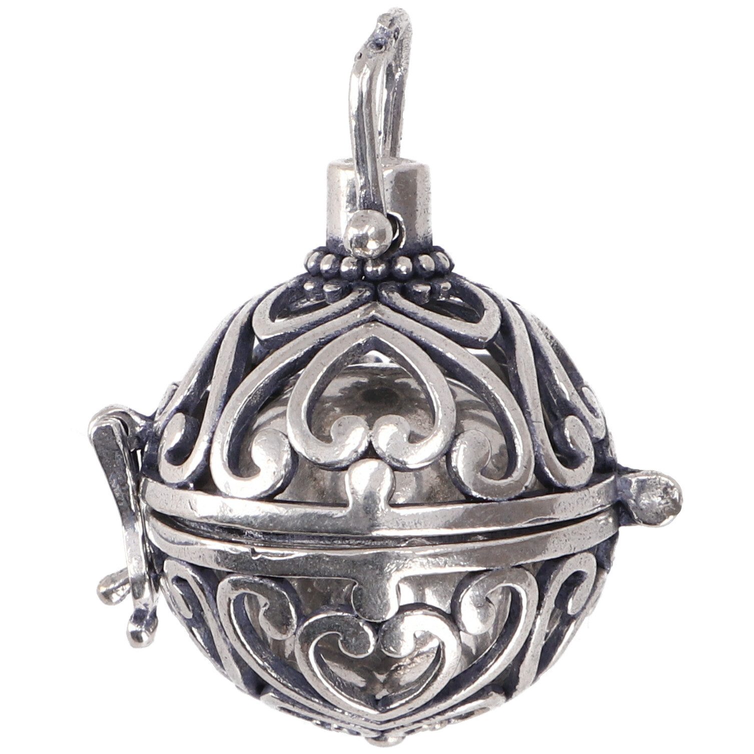 Guru-Shop Kettenanhänger Engelsrufer, silberne Klangkugel Kettenanhänger.. günstig online kaufen