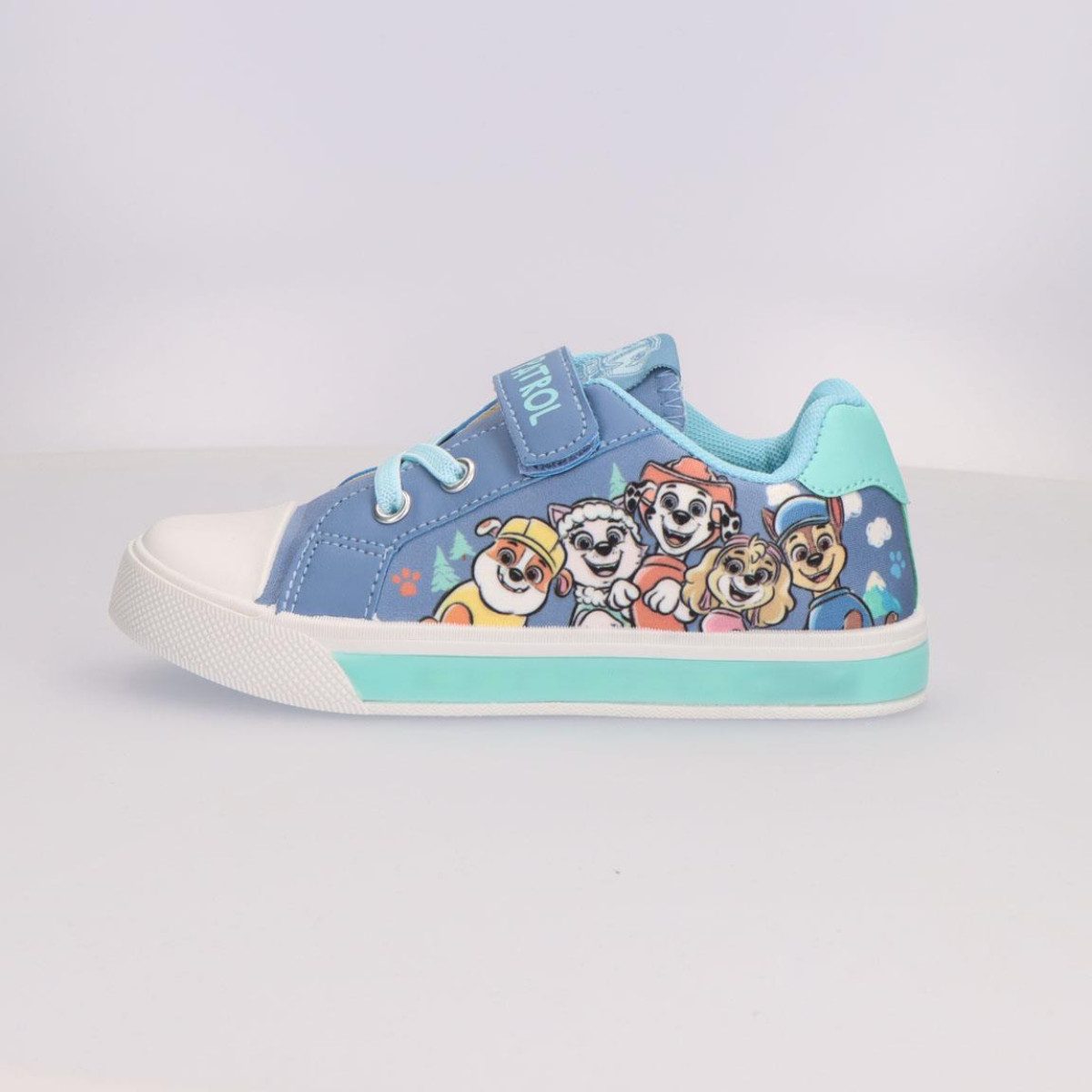PAW PATROL Kinder Unisex Schuhe mit Lichteffekt und Klettverschluss Sneaker