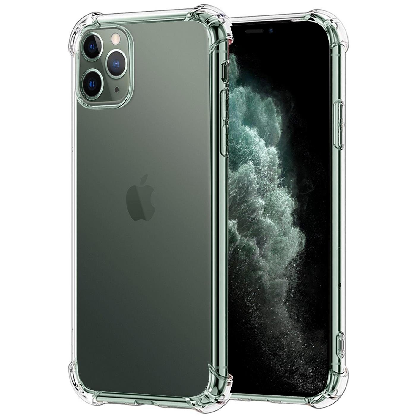 CoolGadget Handyhülle Anti Shock Rugged Case für Apple iPhone 11 Pro Max 6,5 Zoll, Slim Cover mit Kantenschutz Schutzhülle für iPhone 11 Pro Max Hülle