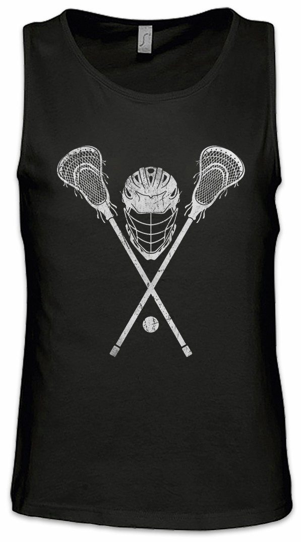 Tanktop Lacrosse Gear Ärmelloses T-Shirt Spieler Passion Sport Turnier Verein