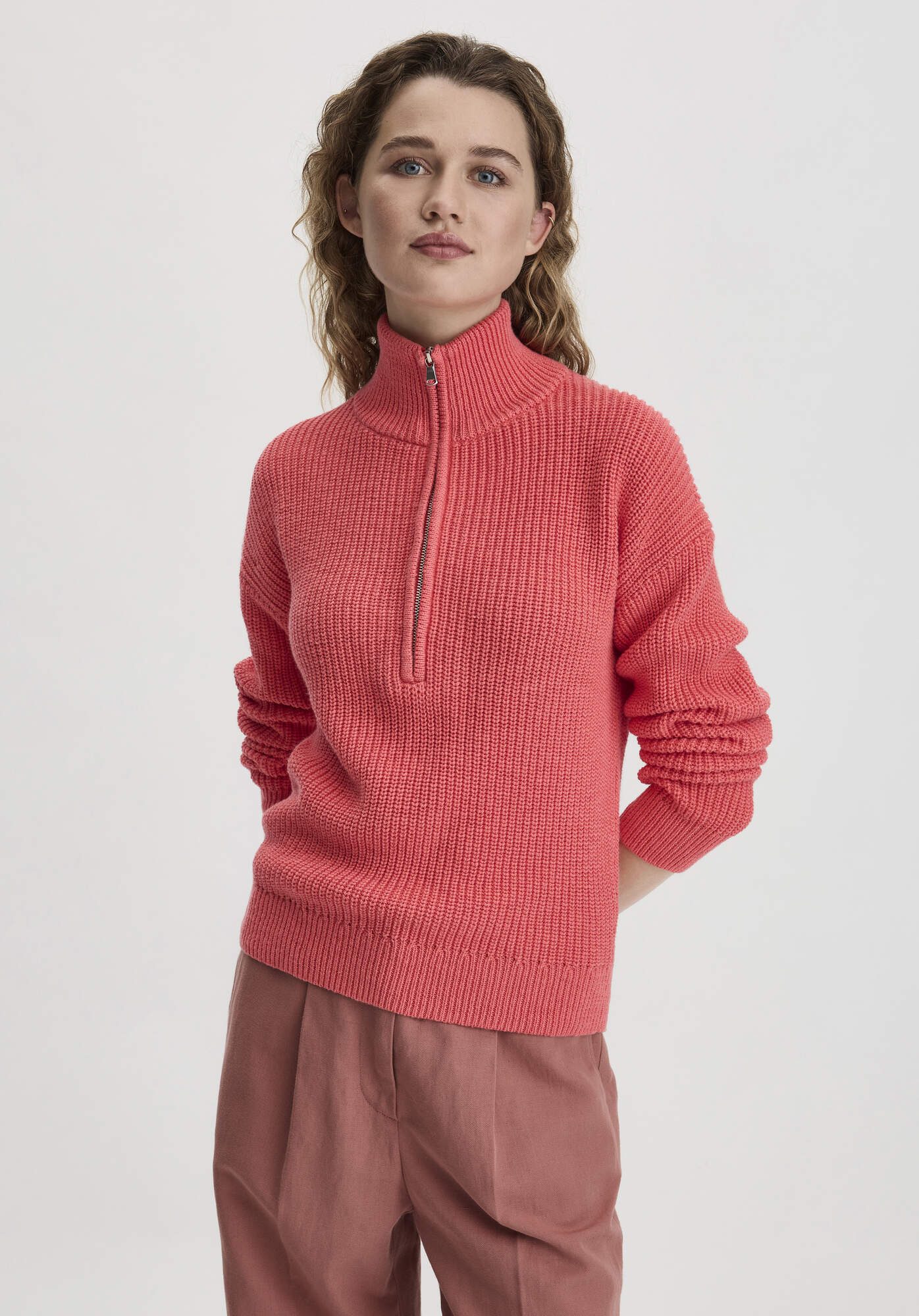 Hessnatur Strickpullover aus reiner Bio-Baumwolle (1-tlg) günstig online kaufen