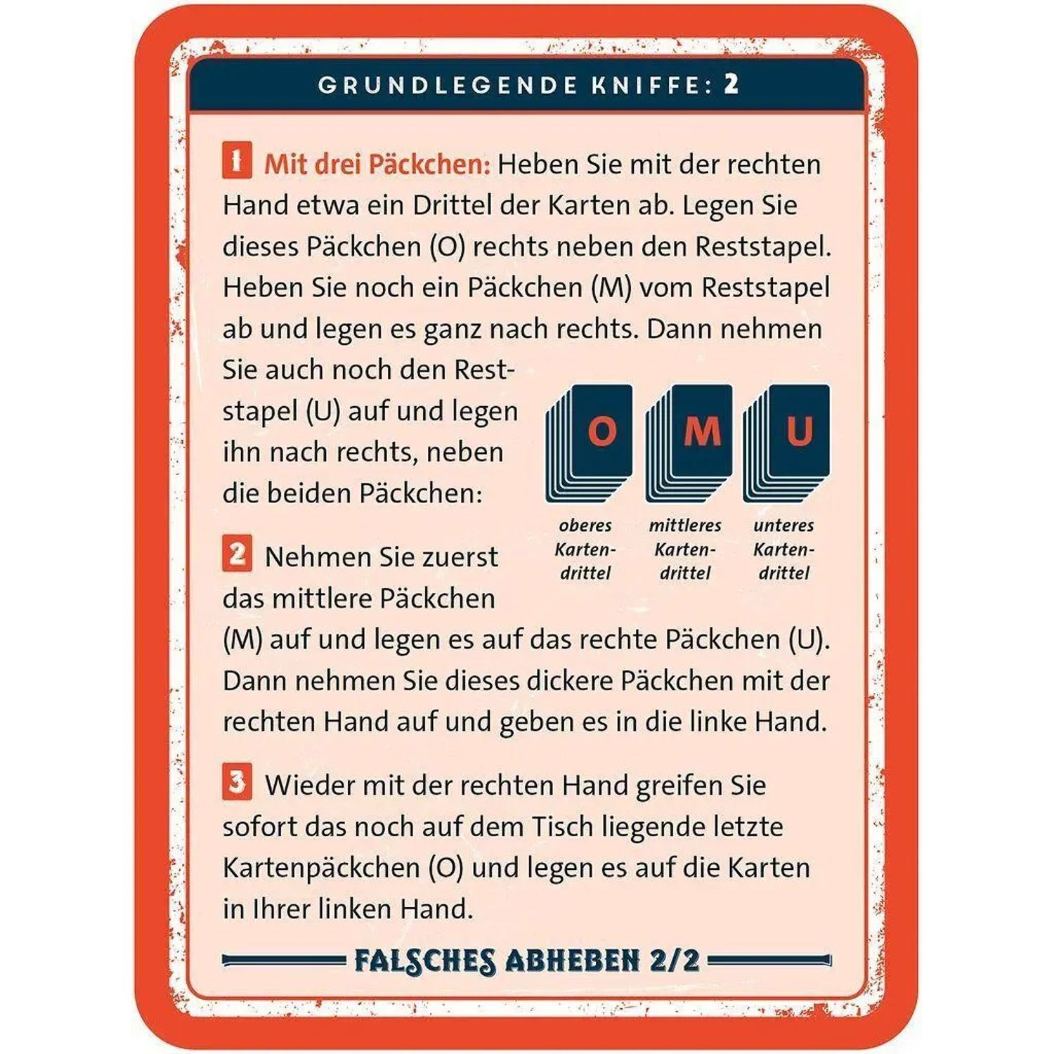 Moses. Verlag Spiel Die magische Welt der Kartentricks