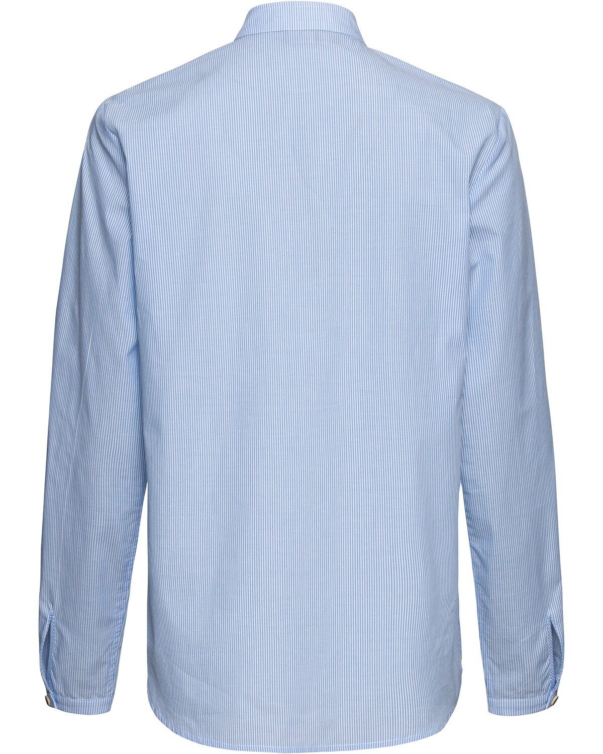 Luis Steindl Hemdbluse Gestreifte Schlupfbluse mit Biesen günstig online kaufen