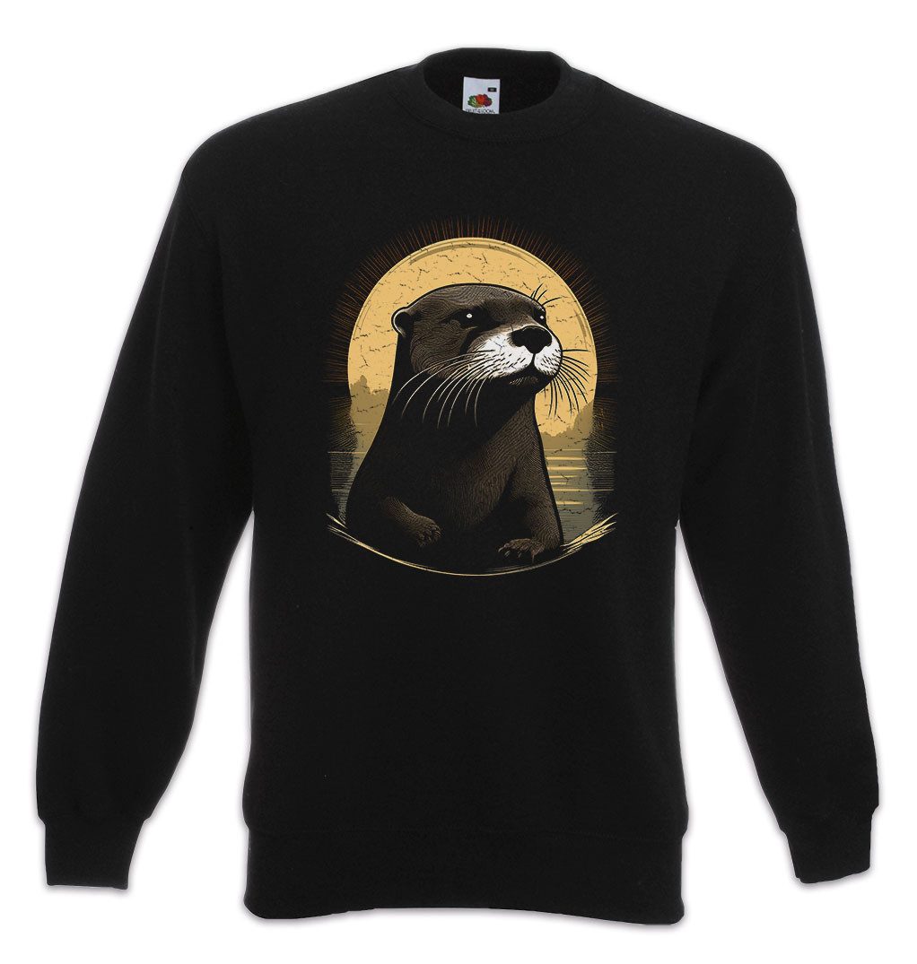 Sweatshirt Otter B Sweatshirt Sweet Wildlife lontra Nutria Fischotter Seeotter