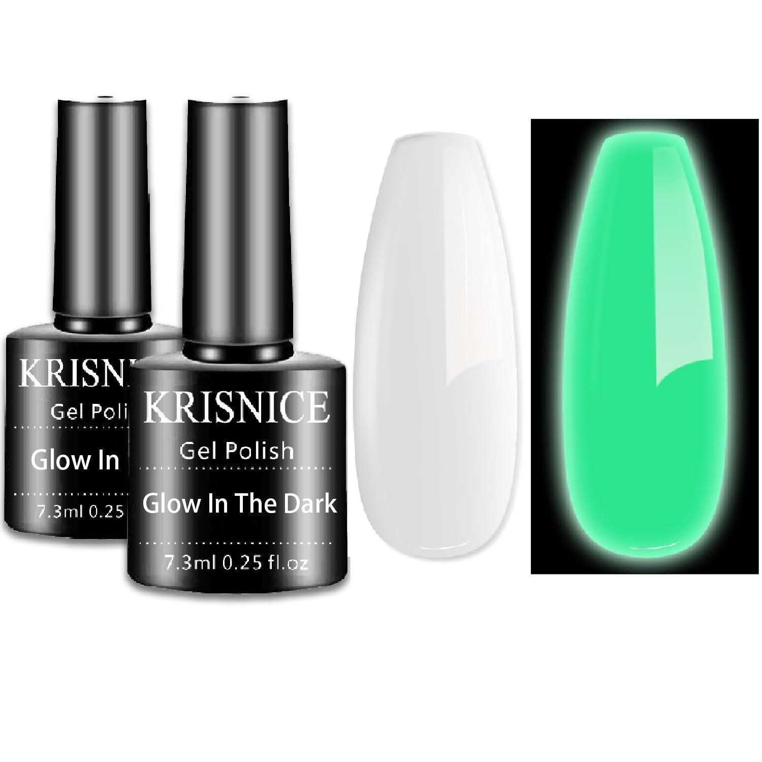 LuxusKollektion UV-Nagellack Gel-Nagellack Leuchtgrün 2er-Pack