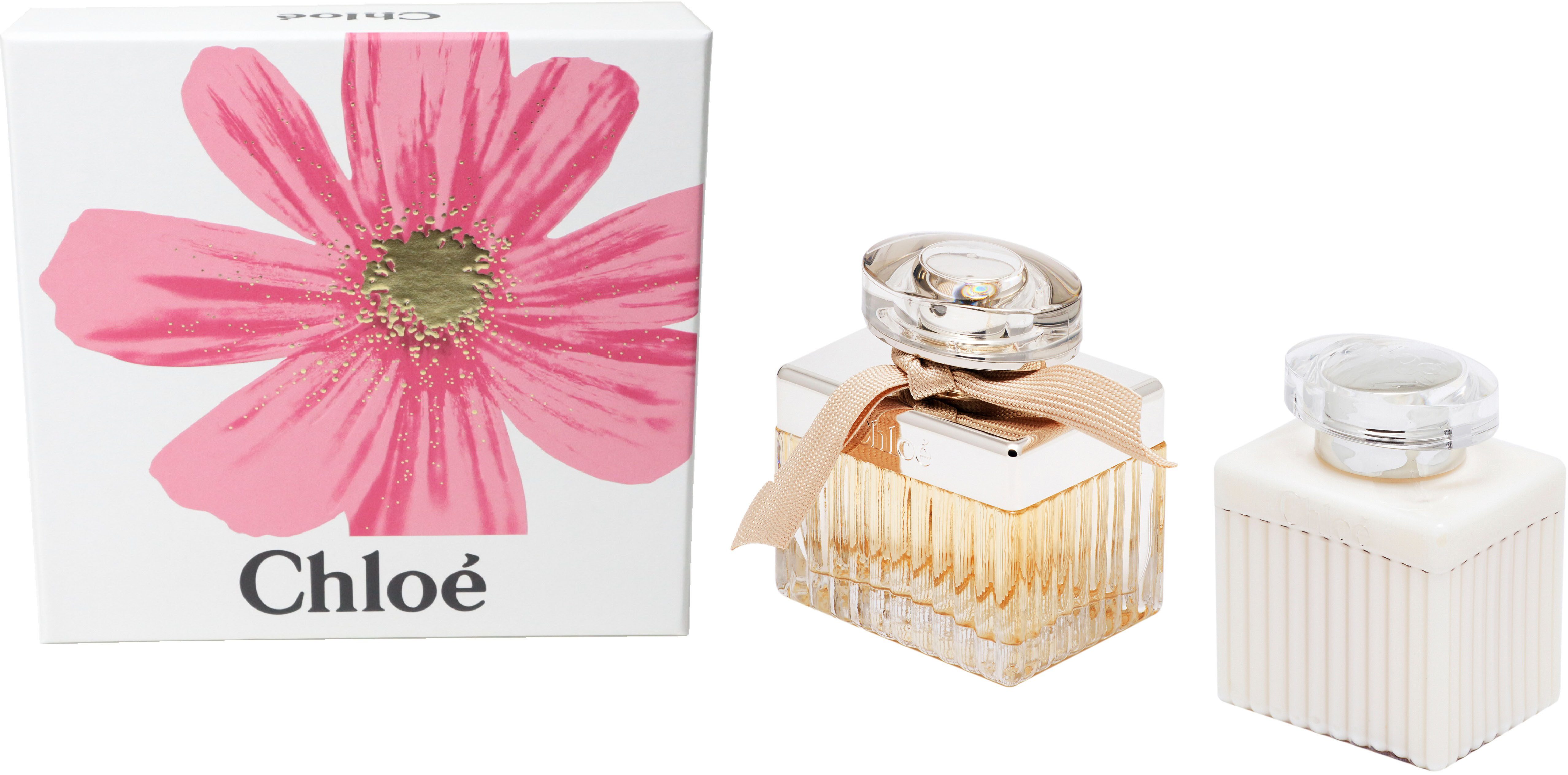 Chloé Duft-Set Chloé, 2-tlg., Blumiger Duft mit Litschi, Freesie, Magnolie, Rosenblätter und Zeder.