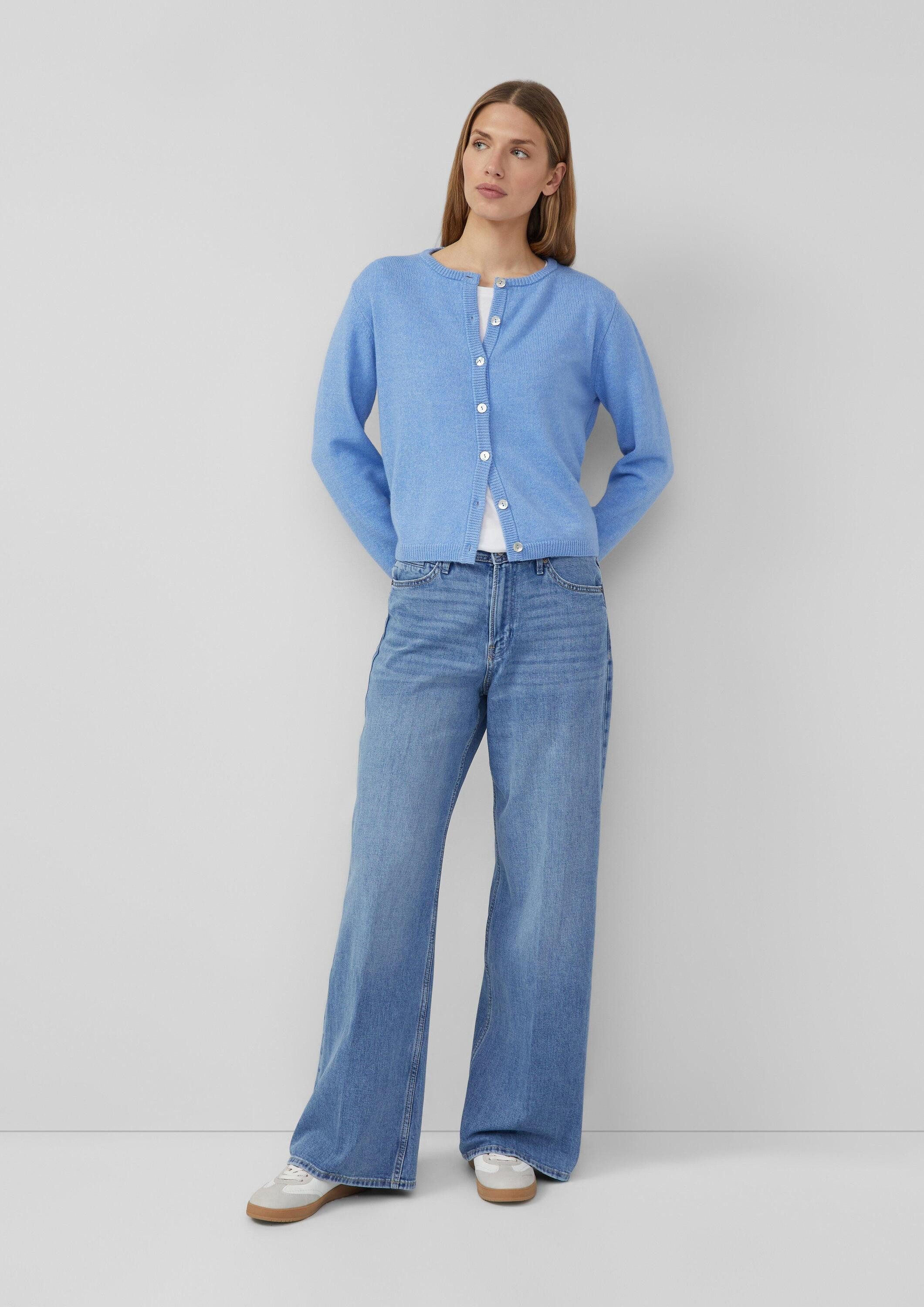 s.Oliver Weite Jeans Jeans-Hose SURI Jeans Suri / Regular Fit / High Rise / Wide Leg